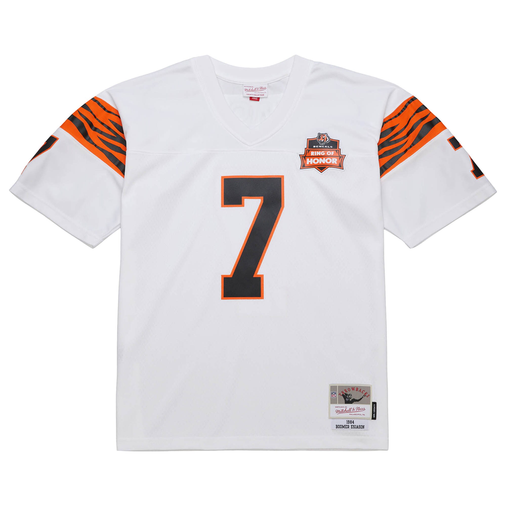 Boomer Esiason Cincinnati Bengals 1984 Legacy Replica Jersey - White