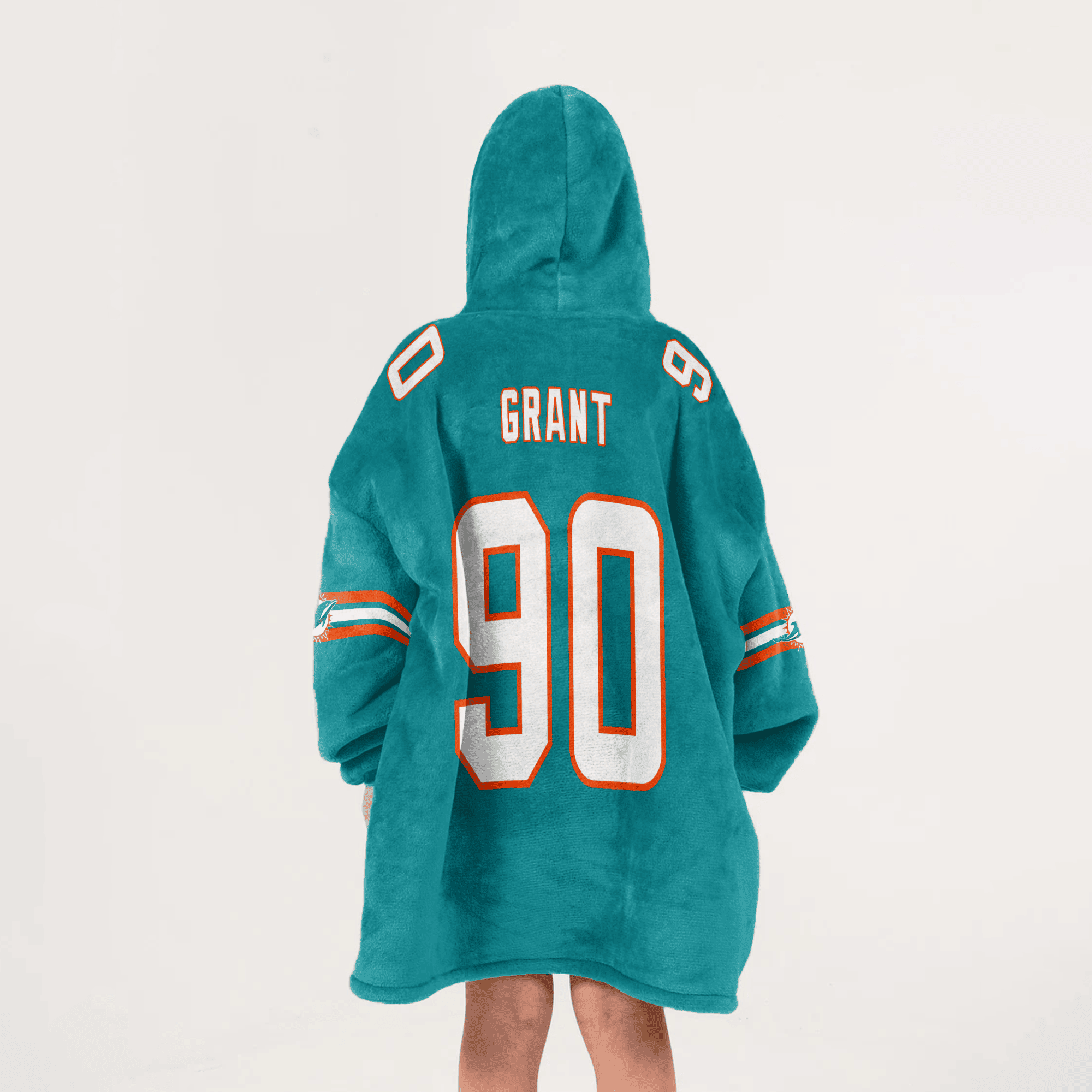 Kid 90 Miami Football Unisex Blanket Hoodie