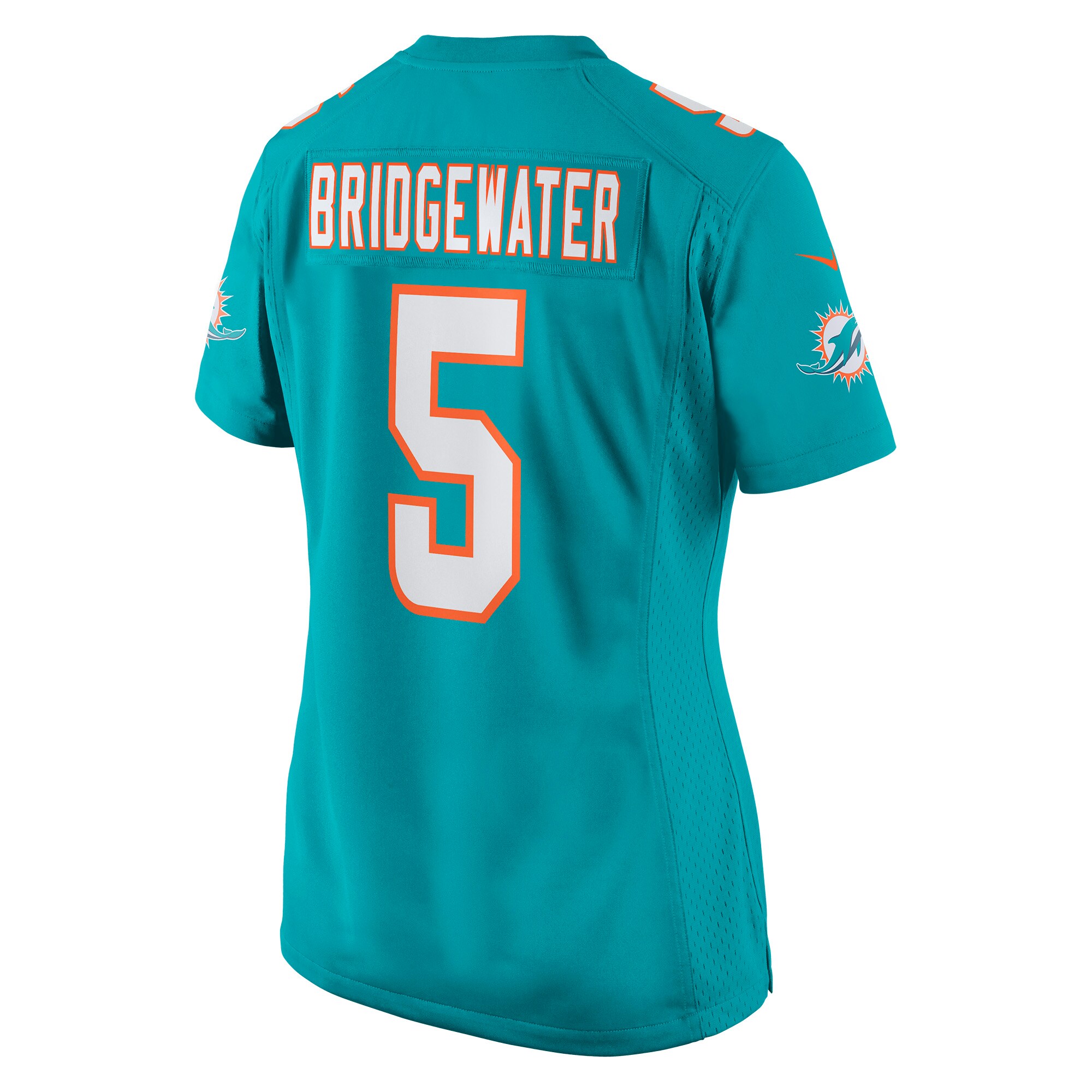 Teddy Bridgewater Miami Dolphins  Women's Game Jersey - Aqua