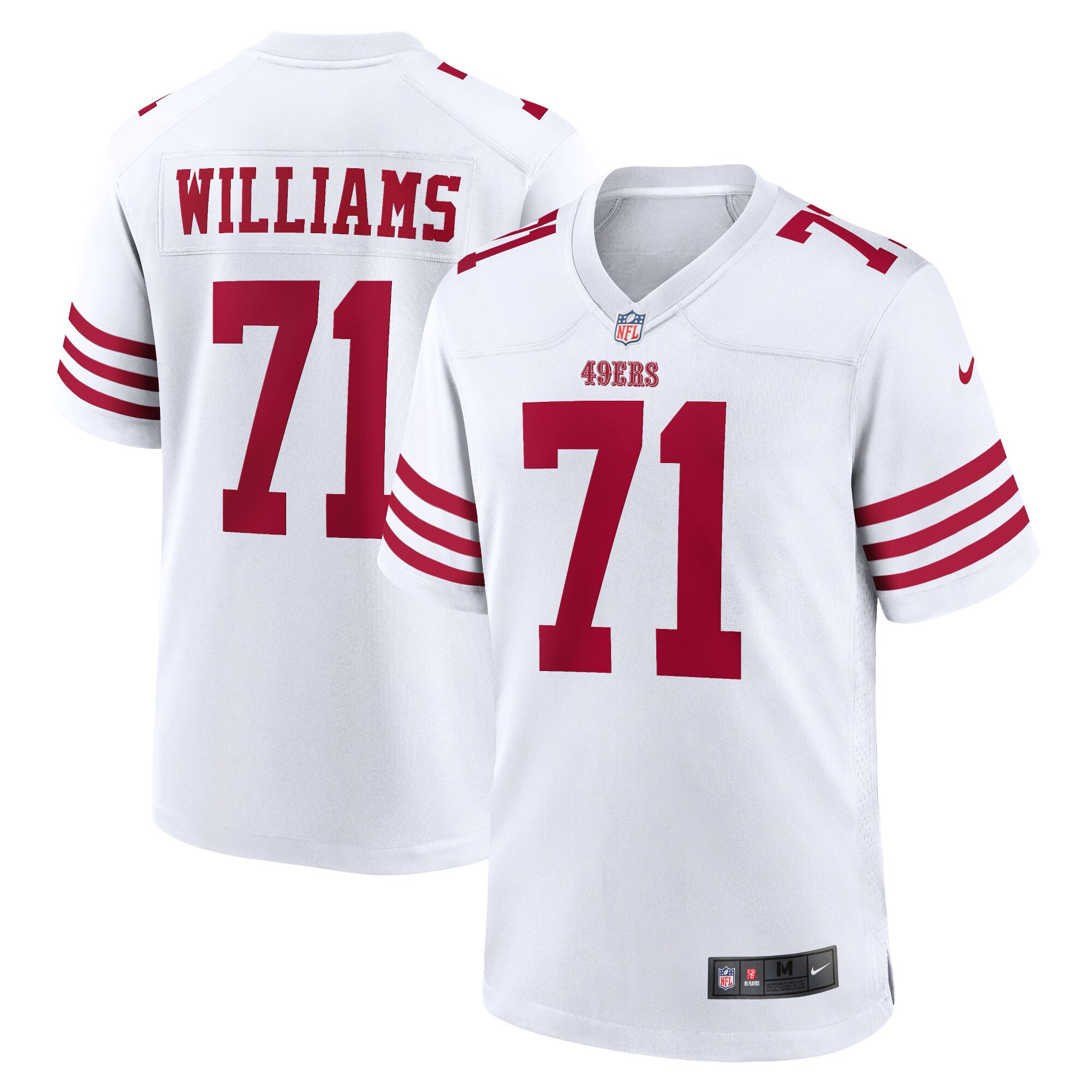 Trent Williams San Francisco 49ers  Player Game Jersey - White