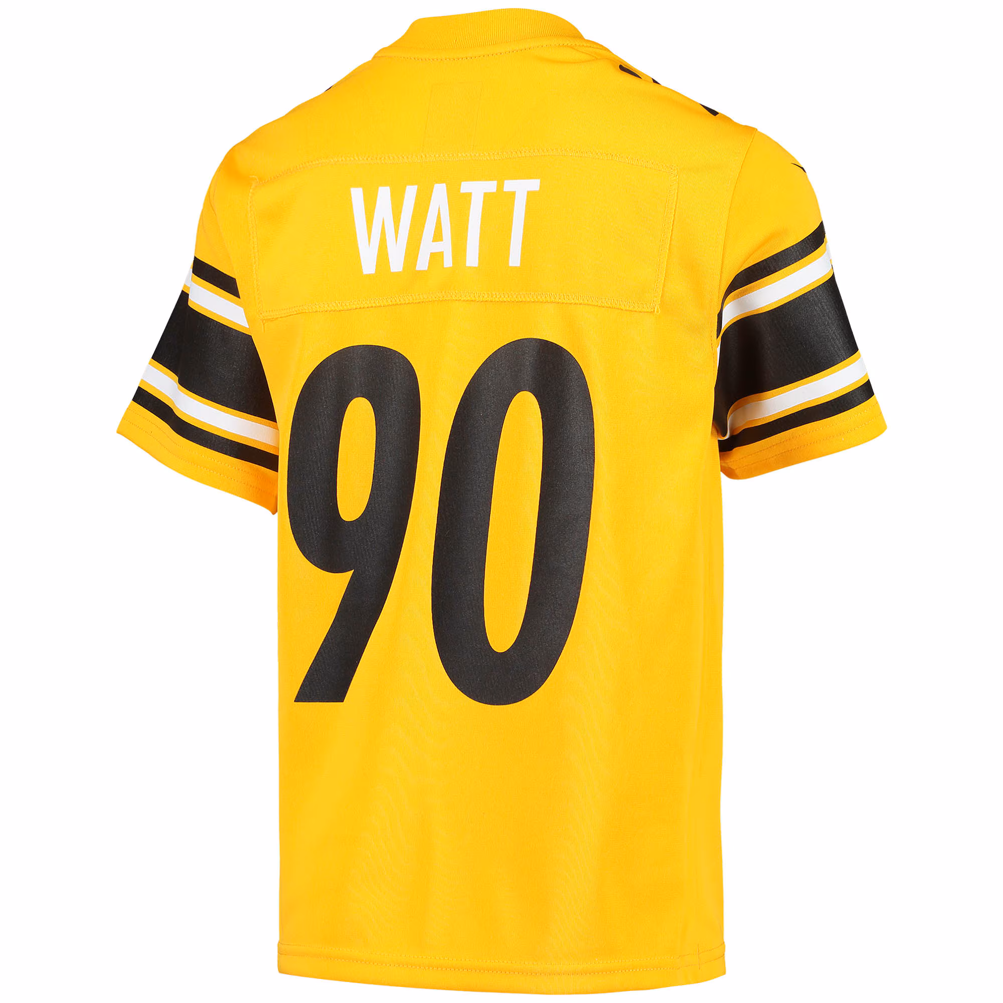 T.J. Watt Pittsburgh Steelers Youth Inverted Team Game Jersey - Gold