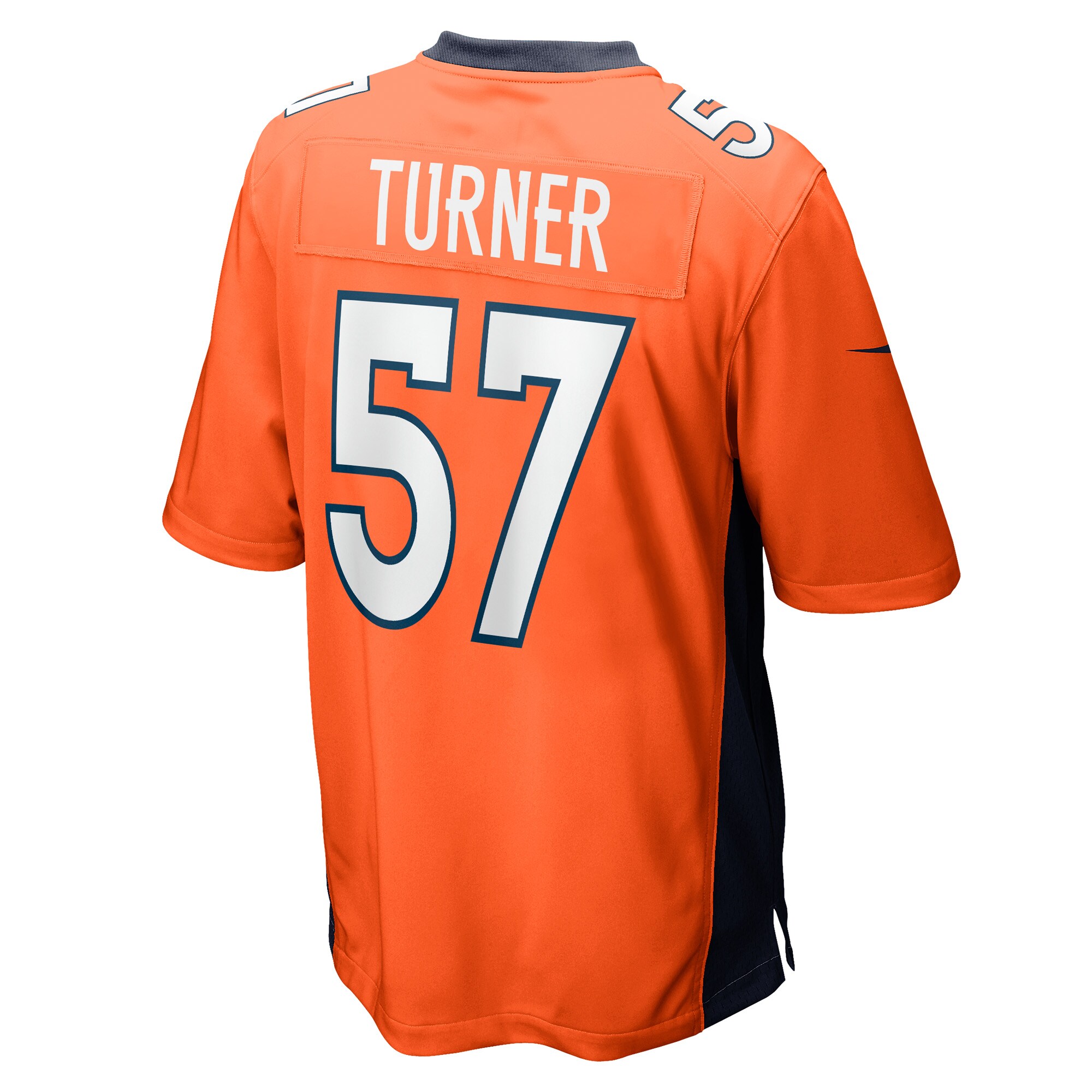 Billy Turner Denver Broncos  Game Player Jersey - Orange