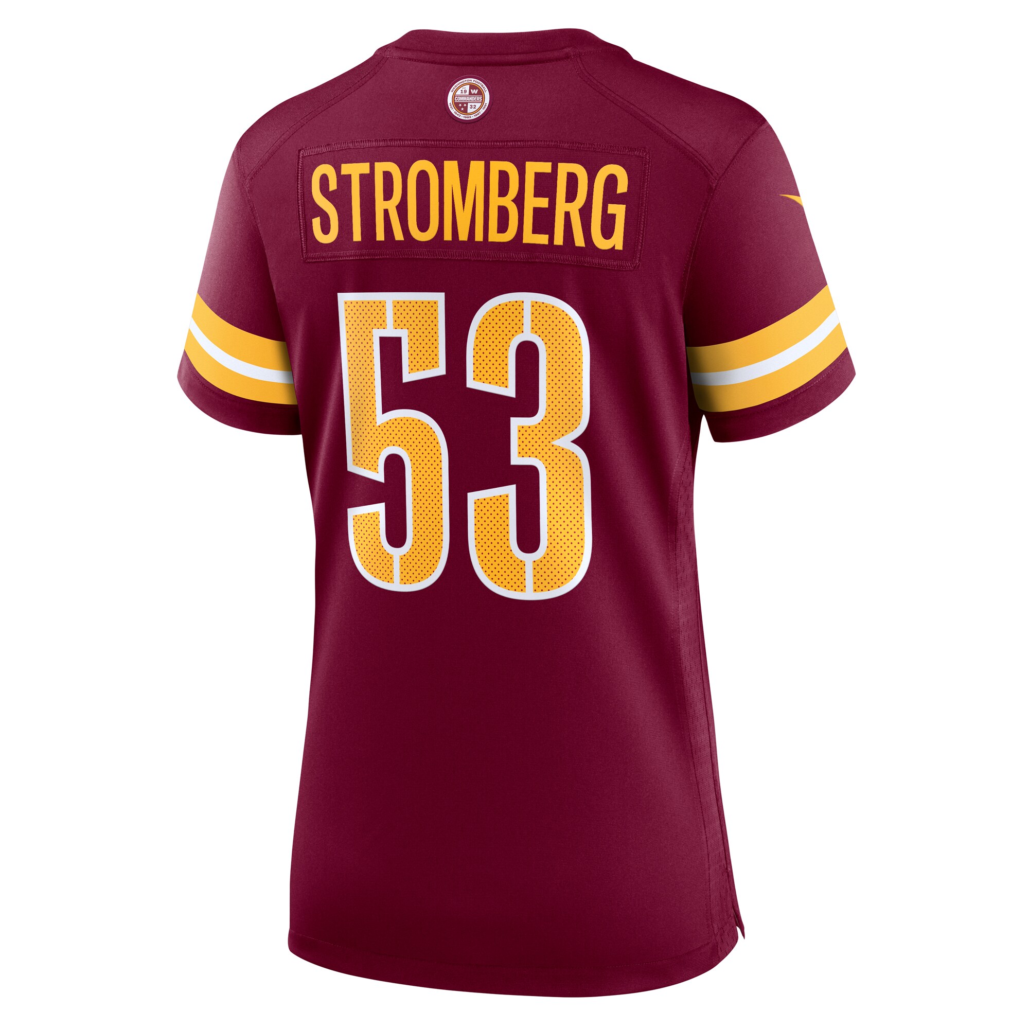 Ricky Stromberg Washington Commanders  Women's Team Game Jersey - Burgundy