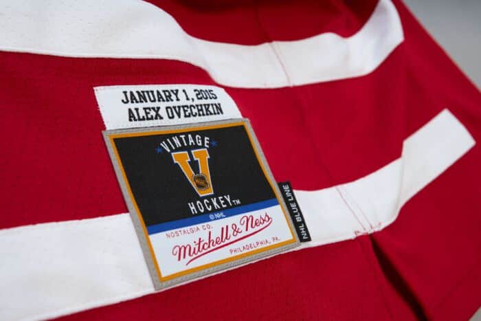 Blue Line Alexander Ovechkin Washington Capitals 2015 Jersey