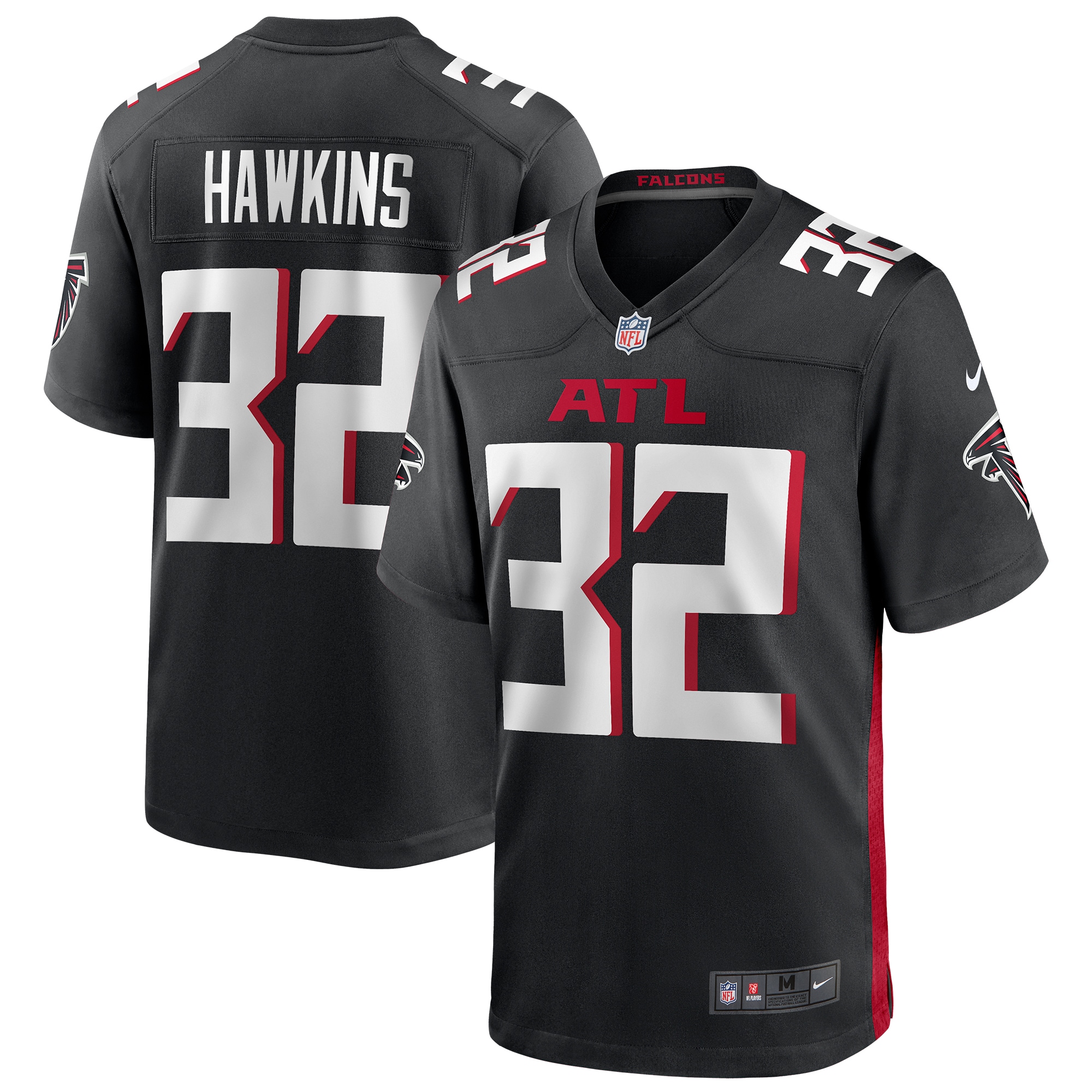 Jaylinn Hawkins Atlanta Falcons Player Game Jersey - Black