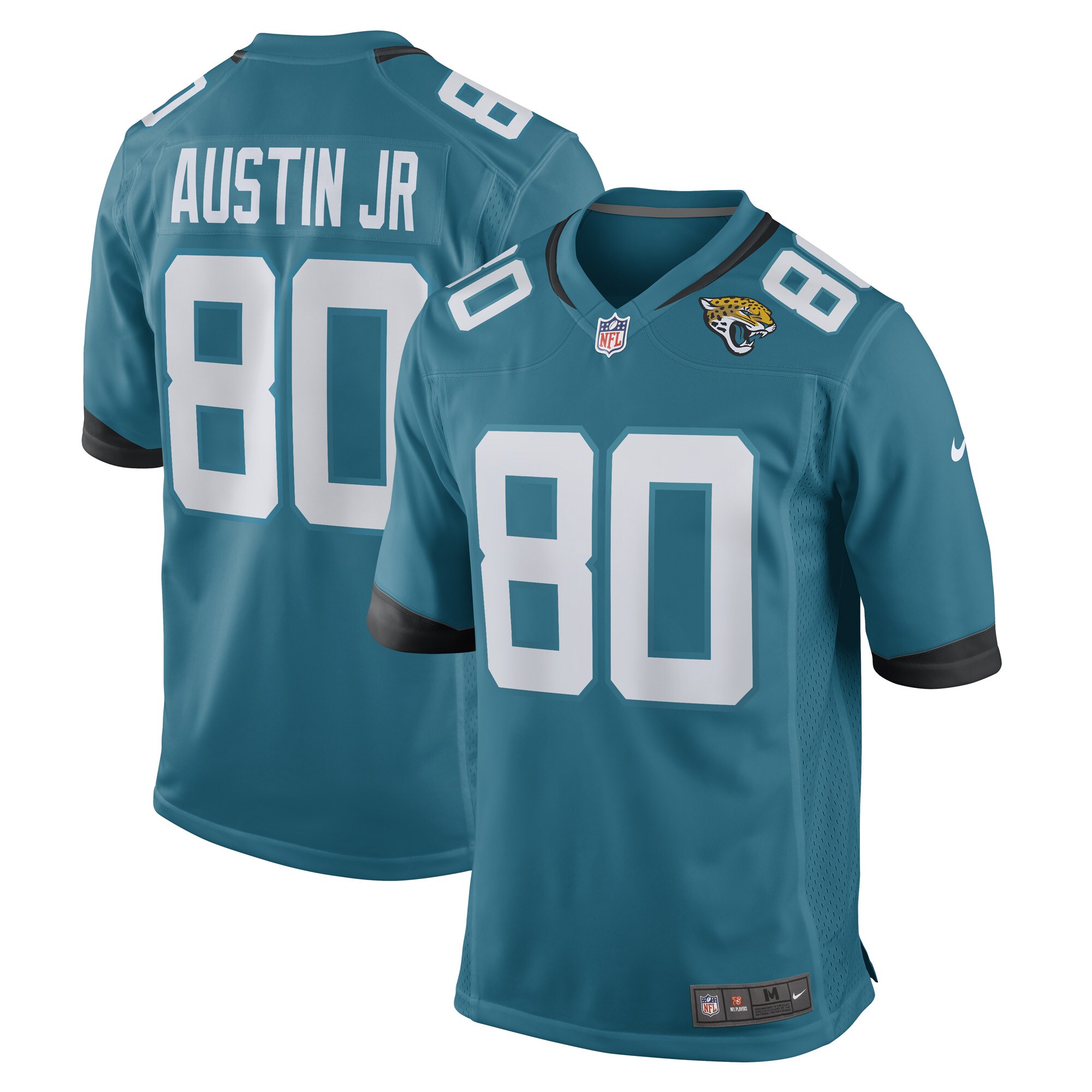 Kevin Austin Jr. Jacksonville Jaguars  Game Player Jersey - Teal