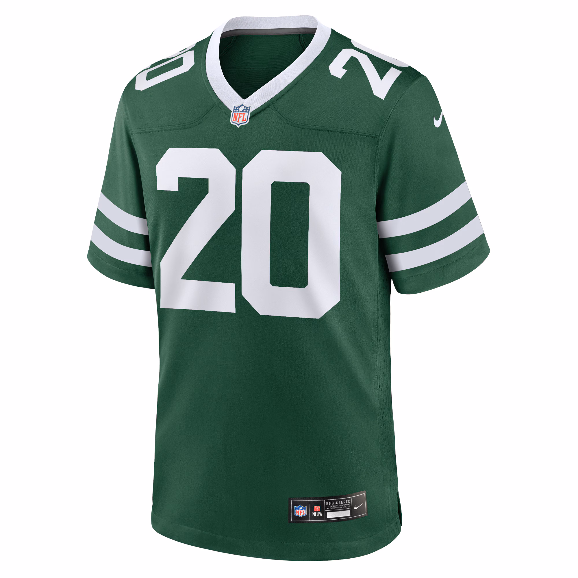 Breece Hall #20 New York Jets Game Jersey - Legacy Green