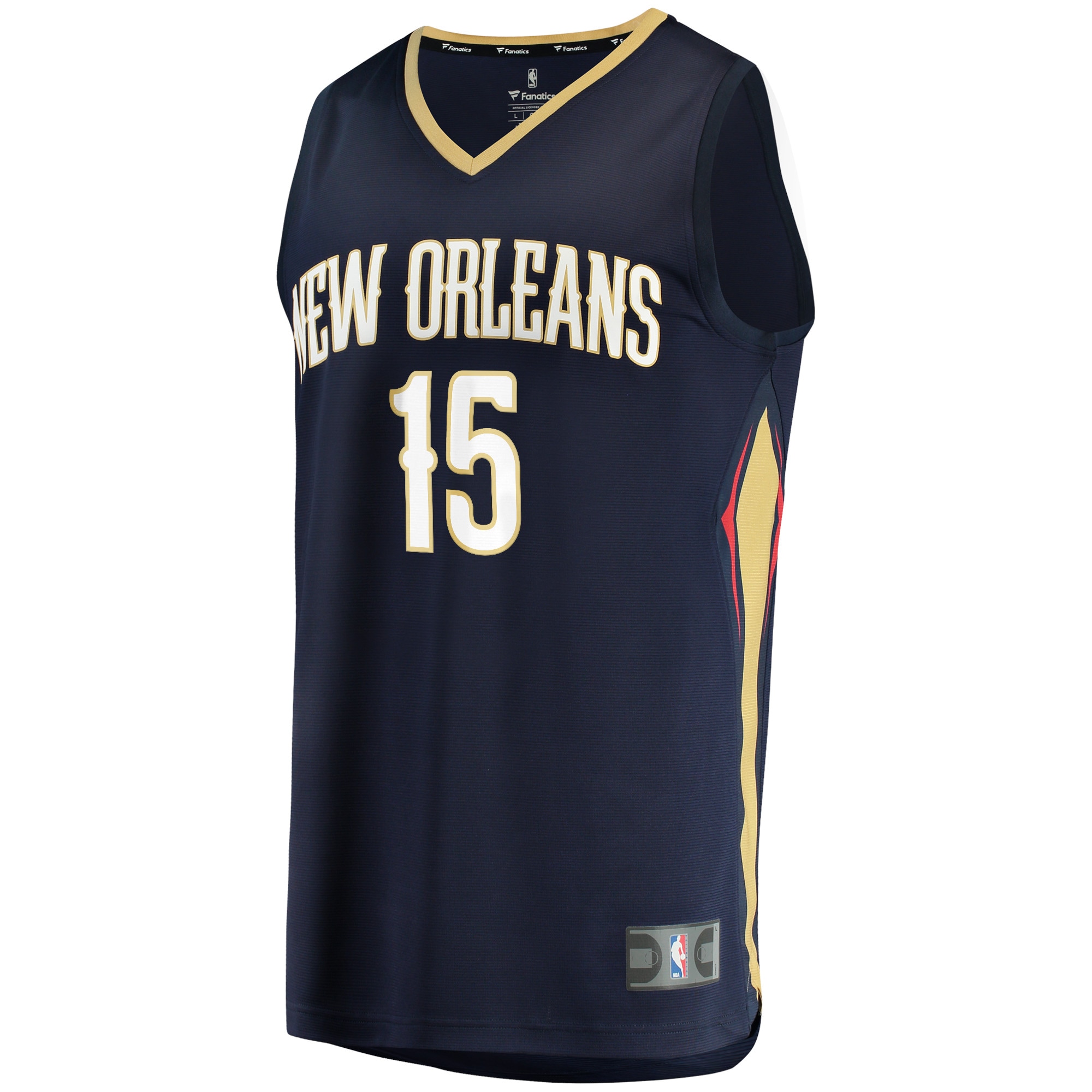 Jose Alvarado New Orleans Pelicans  2021/22 Fast Break Replica Jersey - Icon Edition - Navy
