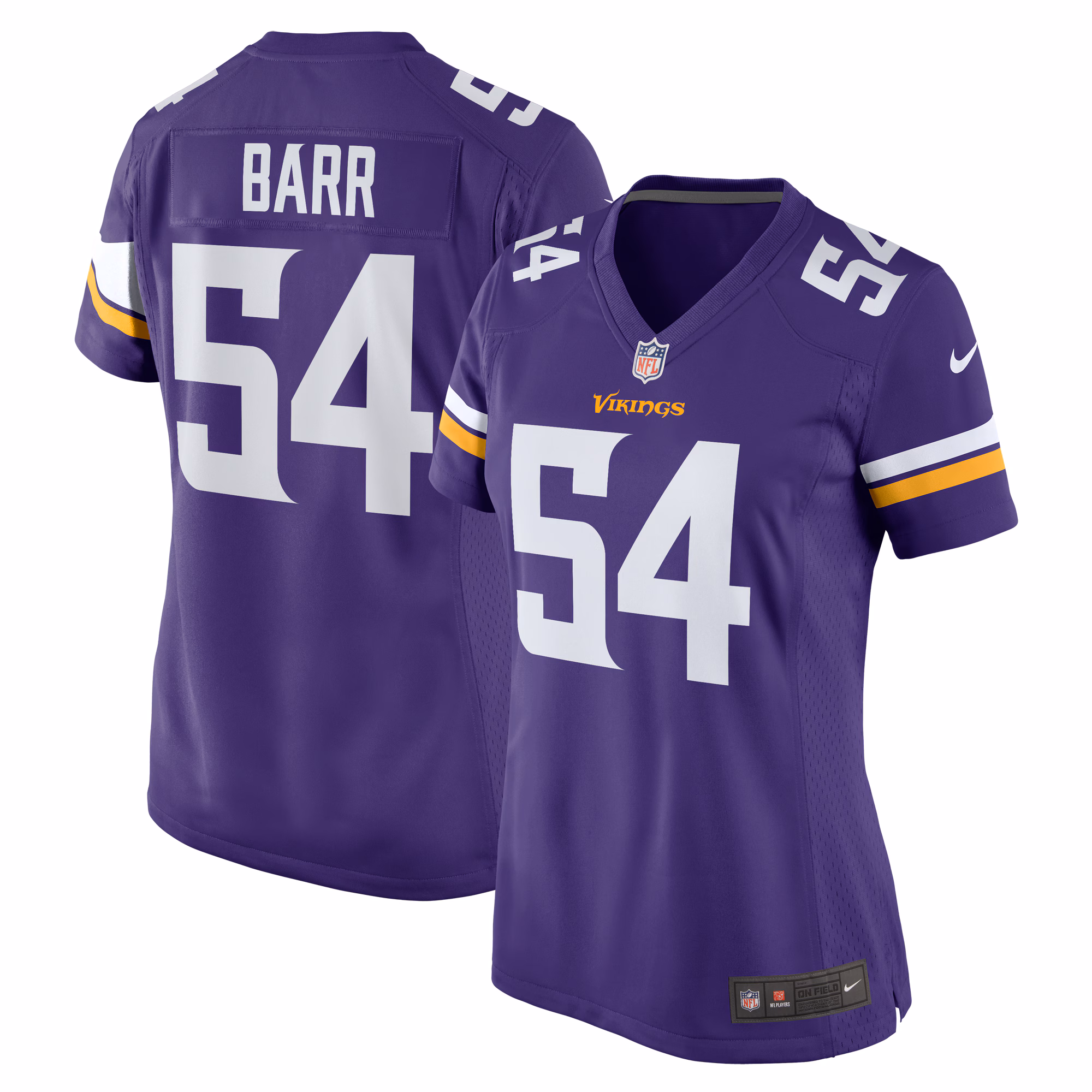 Anthony Barr Minnesota Vikings Women's Team Game Jersey -  Purple