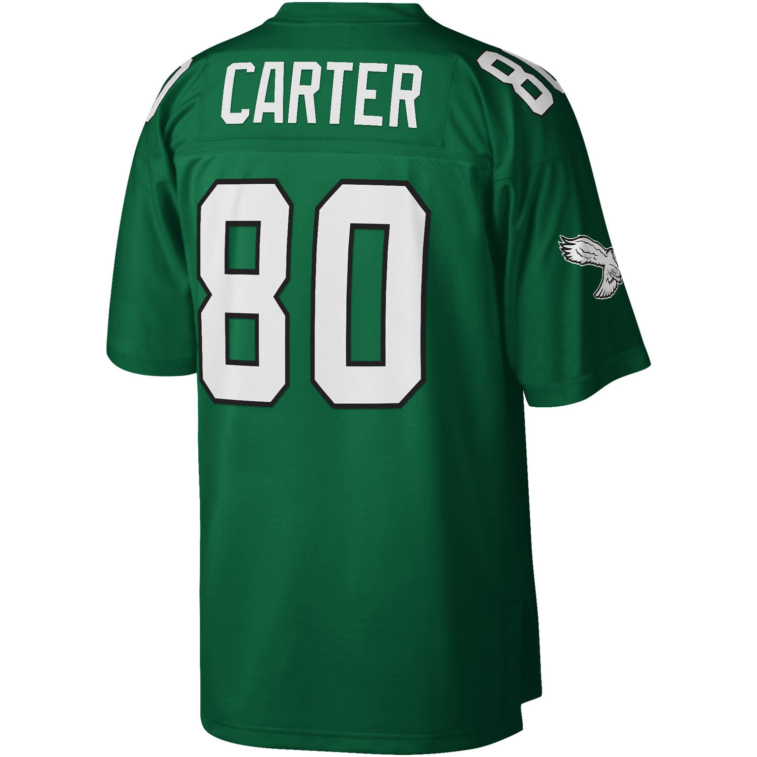 Cris Carter Philadelphia Eagles #80 Legacy Replica Jersey - Kelly Green