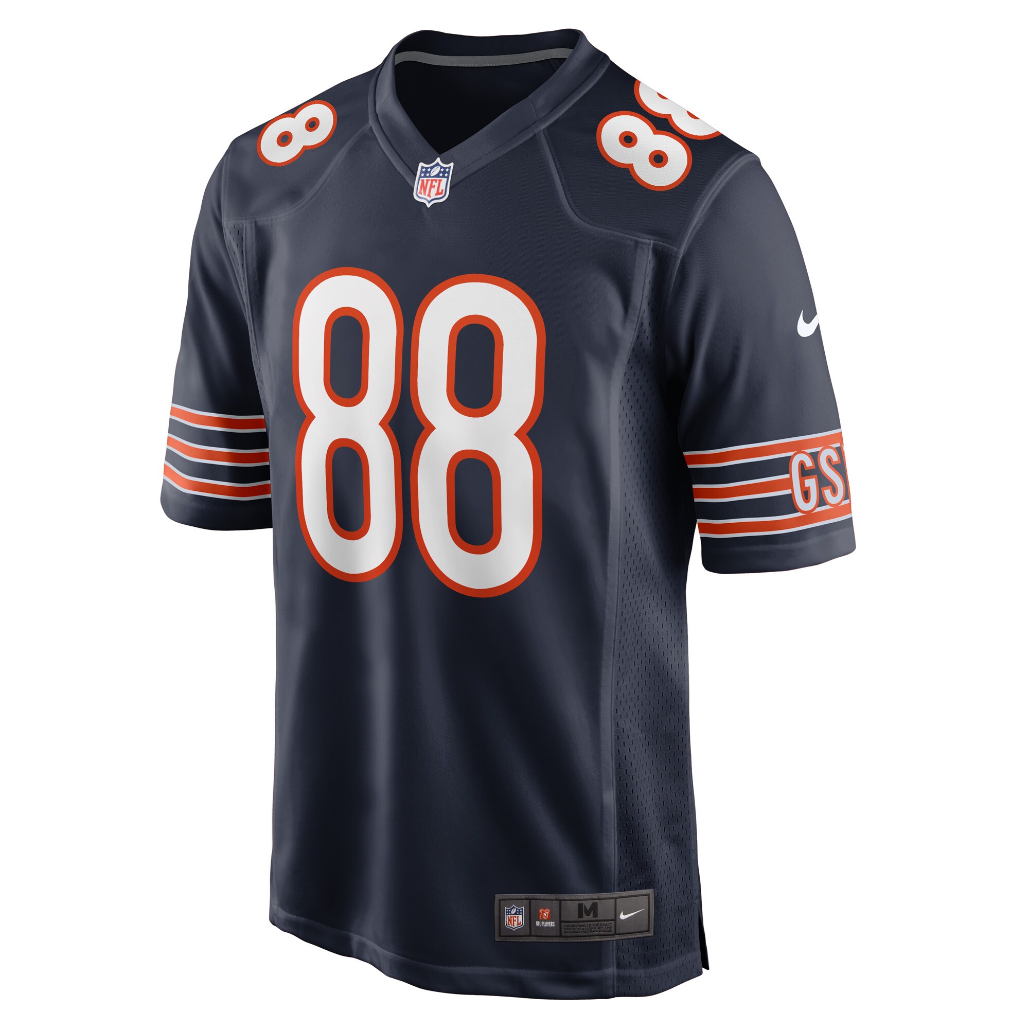 Tajae Sharpe Chicago Bears  Game Player Jersey - Navy