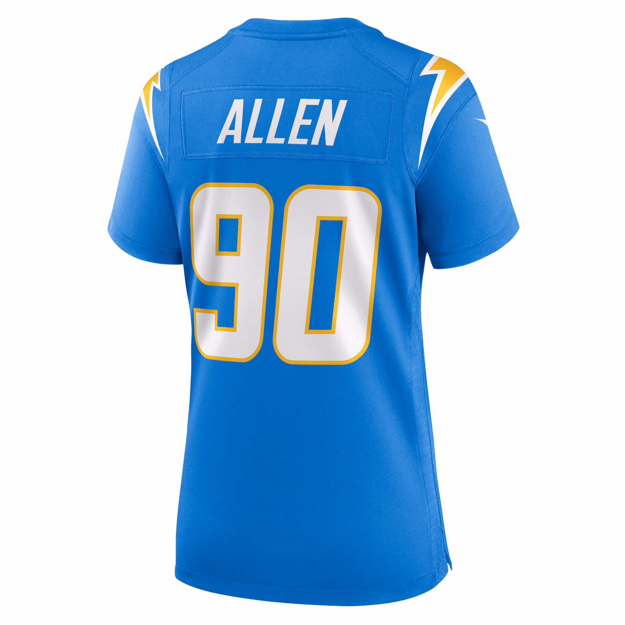Brevin Allen Los Angeles Chargers Women's Team Game Jersey -  Powder Blue
