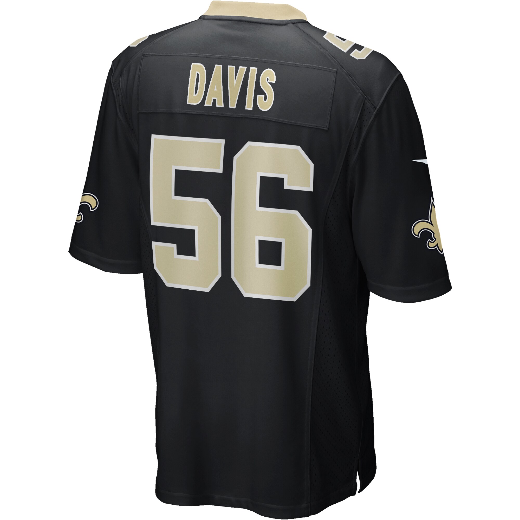 Demario Davis New Orleans Saints Game Jersey - Black