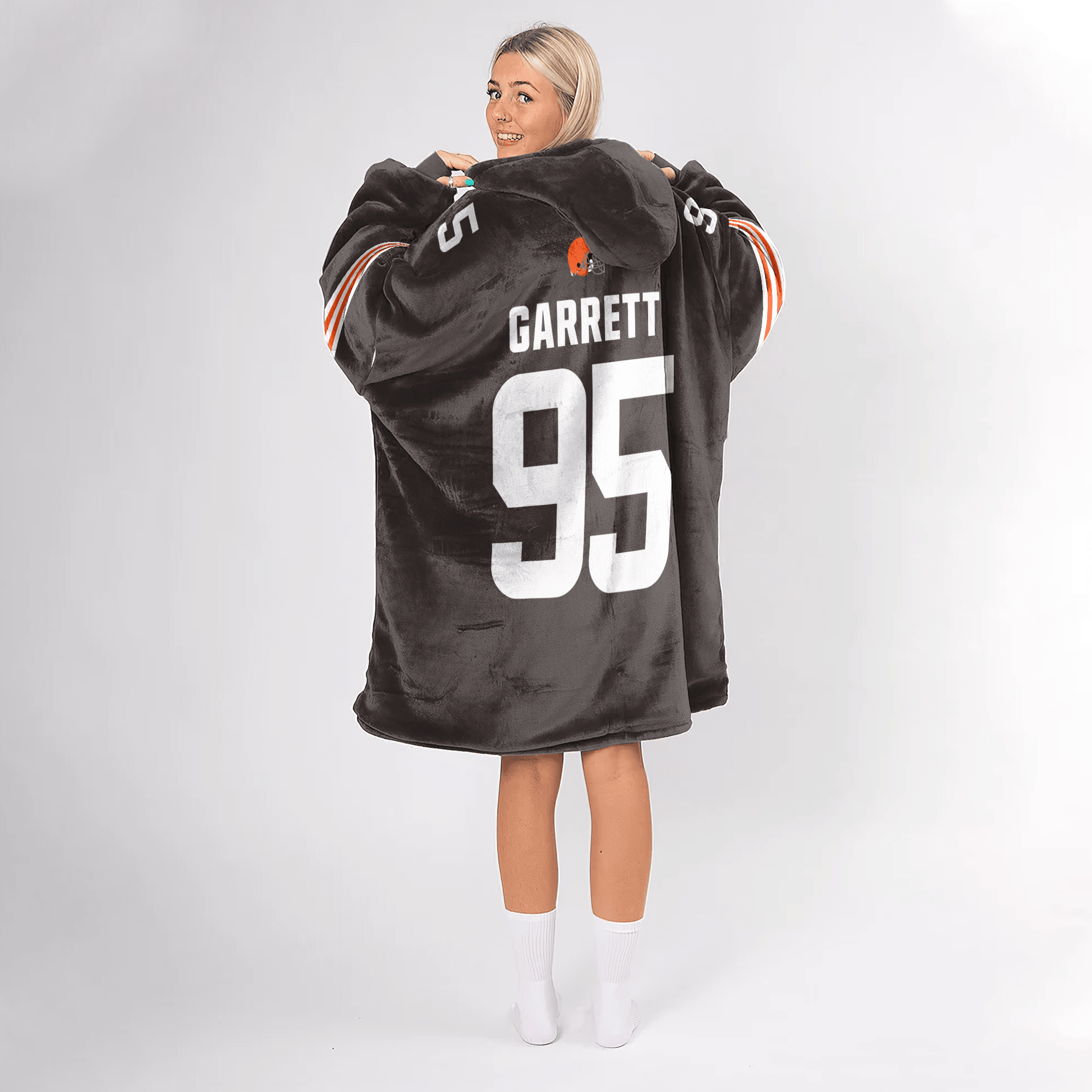 Dawg Pound Cleveland Football Unisex Blanket Hoodie