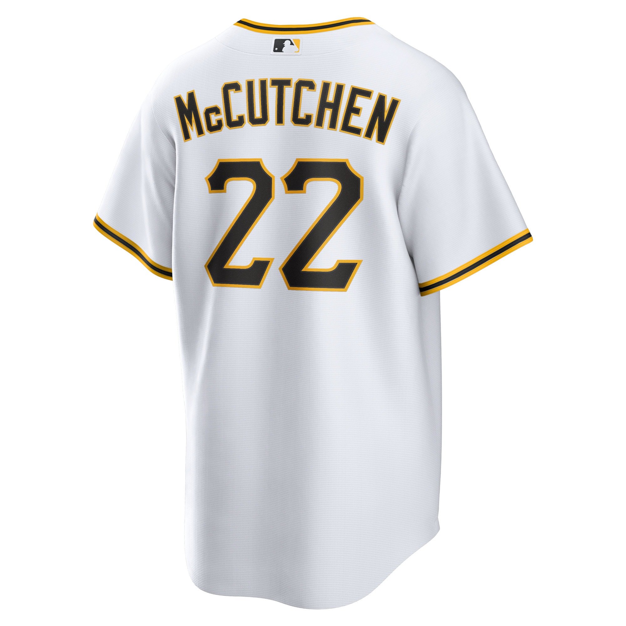 Men's Pittsburgh Pirates Andrew McCutchen  White Replica Player Jersey