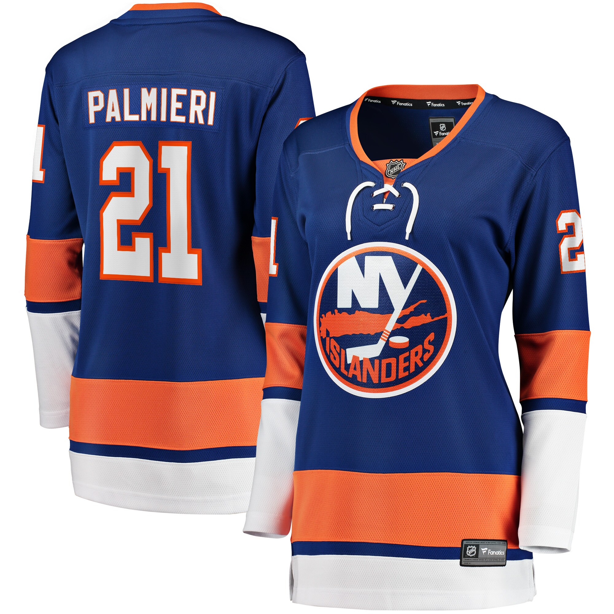 Kyle Palmieri New York Islanders Women's 2017/18 Home Breakaway Replica Jersey - Royal