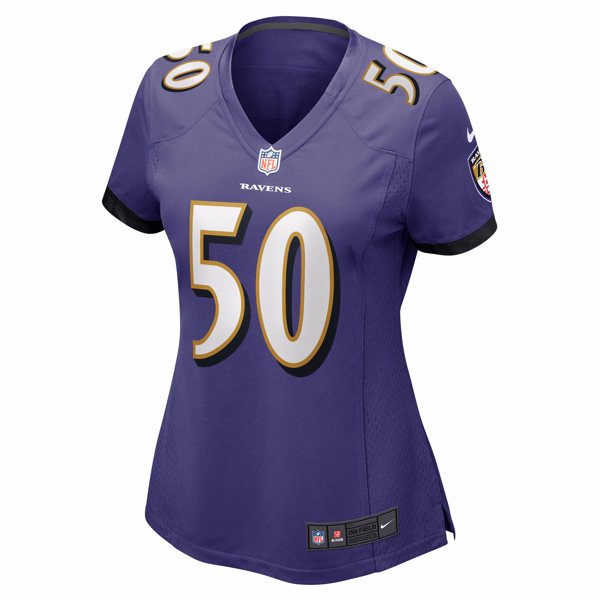 Kyle Van Noy Baltimore Ravens Women's  Game Jersey -  Purple