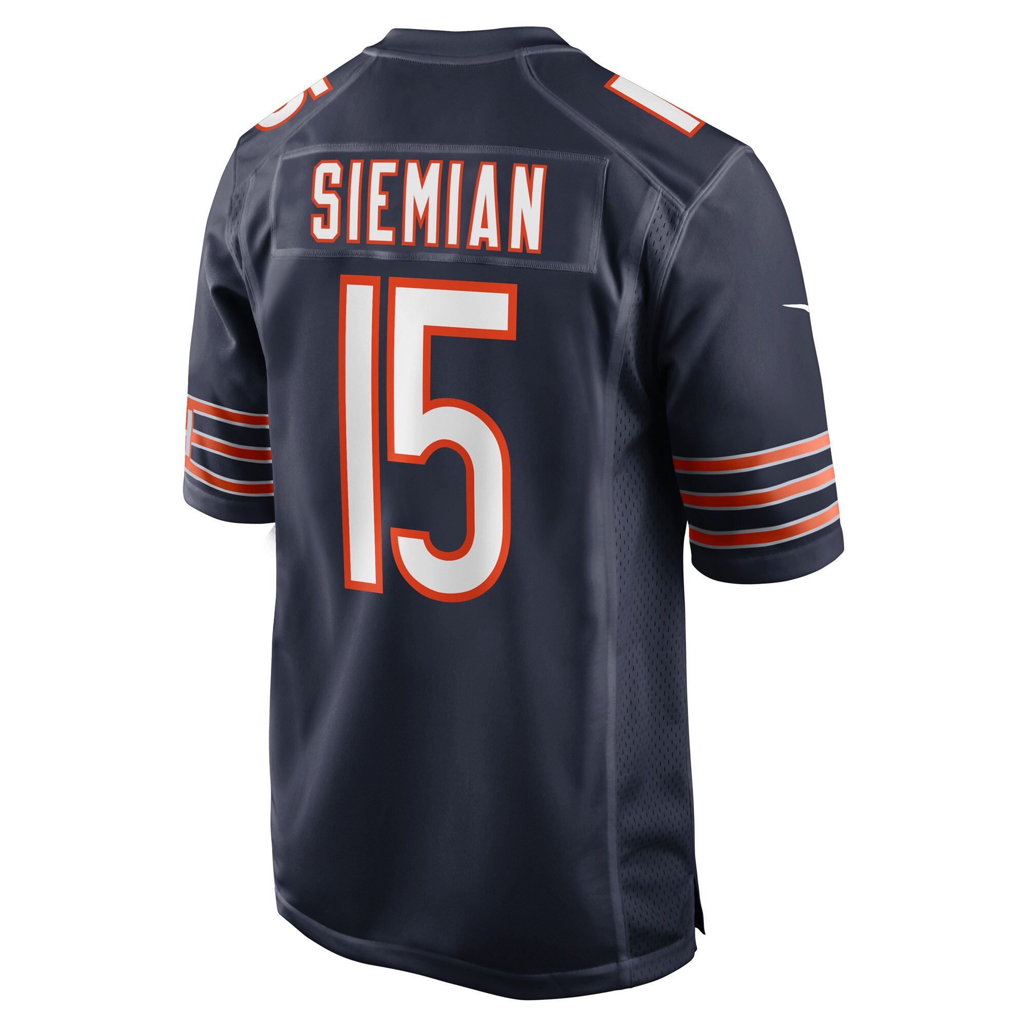 Trevor Siemian Chicago Bears  Game Player Jersey - Navy