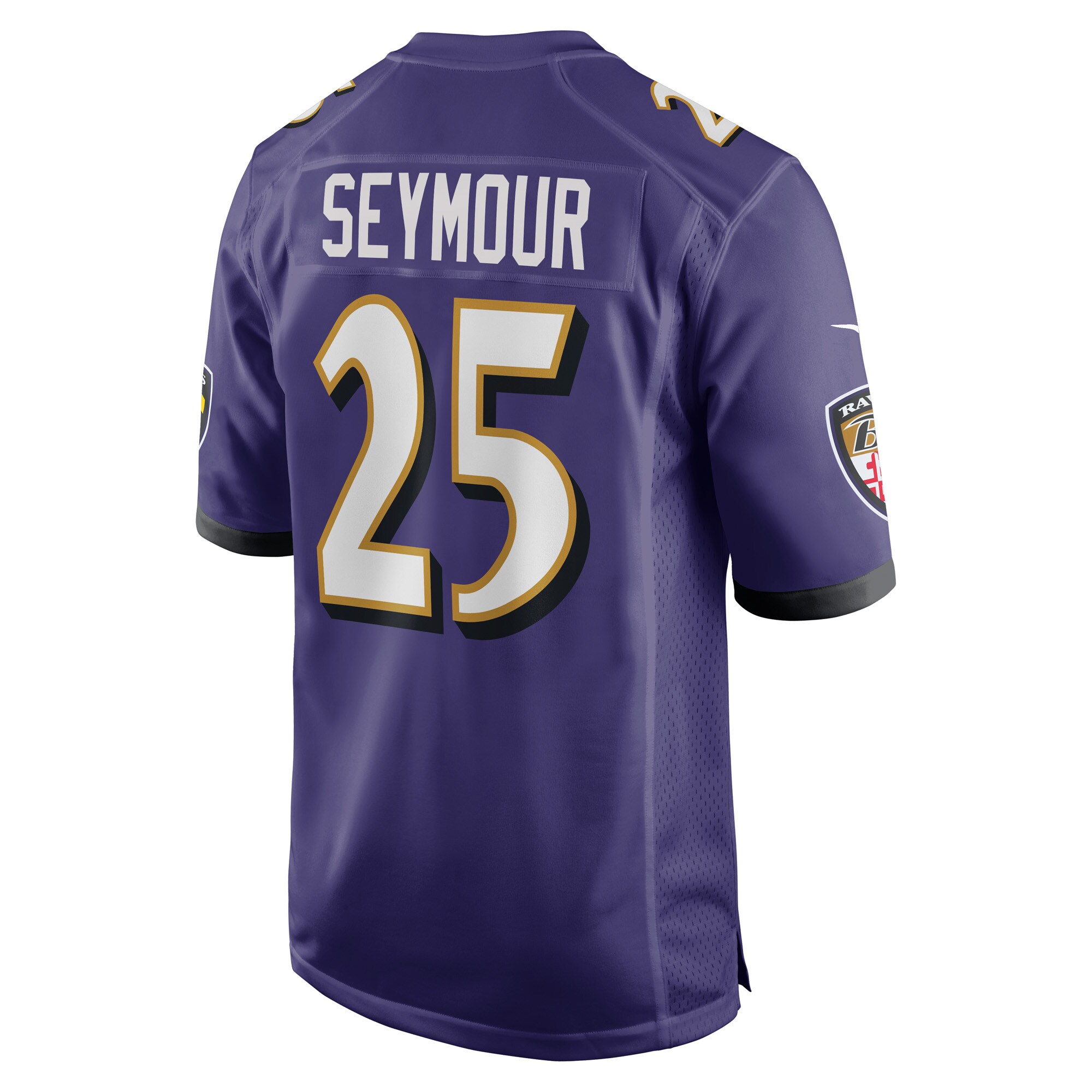 Kevon Seymour Baltimore Ravens  Game Player Jersey - Purple