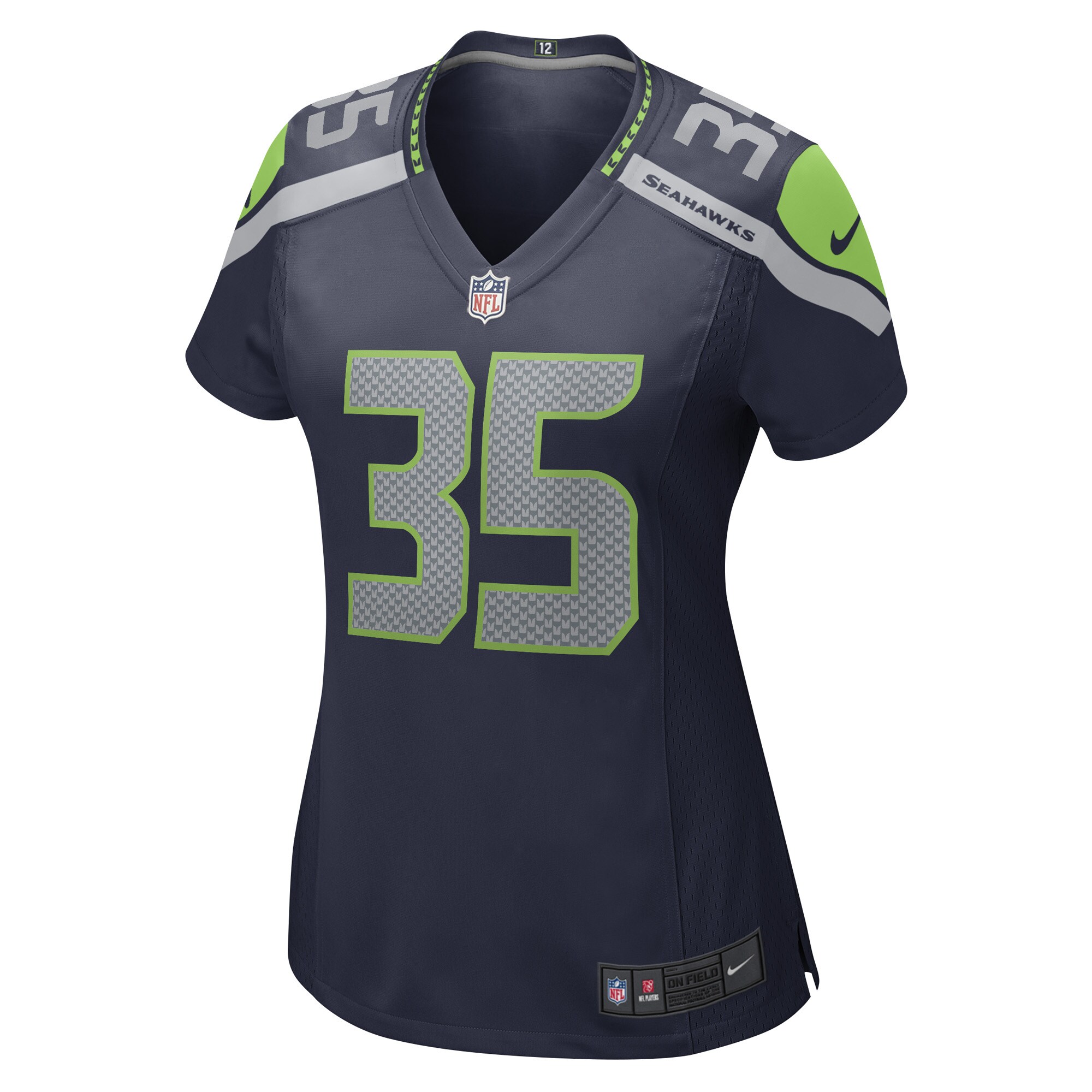 Joey Blount Seattle Seahawks  Women's Game Player Jersey - College Navy