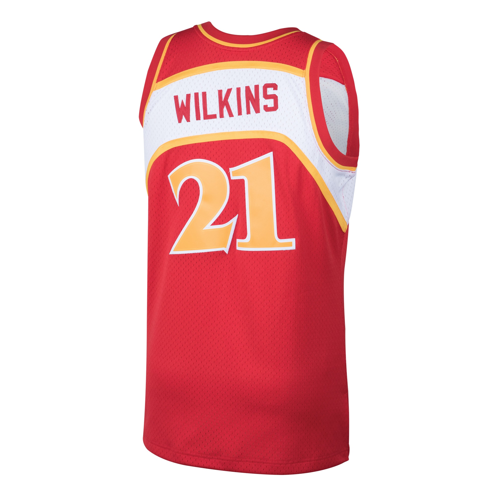 Dominique Wilkins Atlanta Hawks Mitchell & Ness 1986-87 Hardwood Classics Swingman Jersey - Red