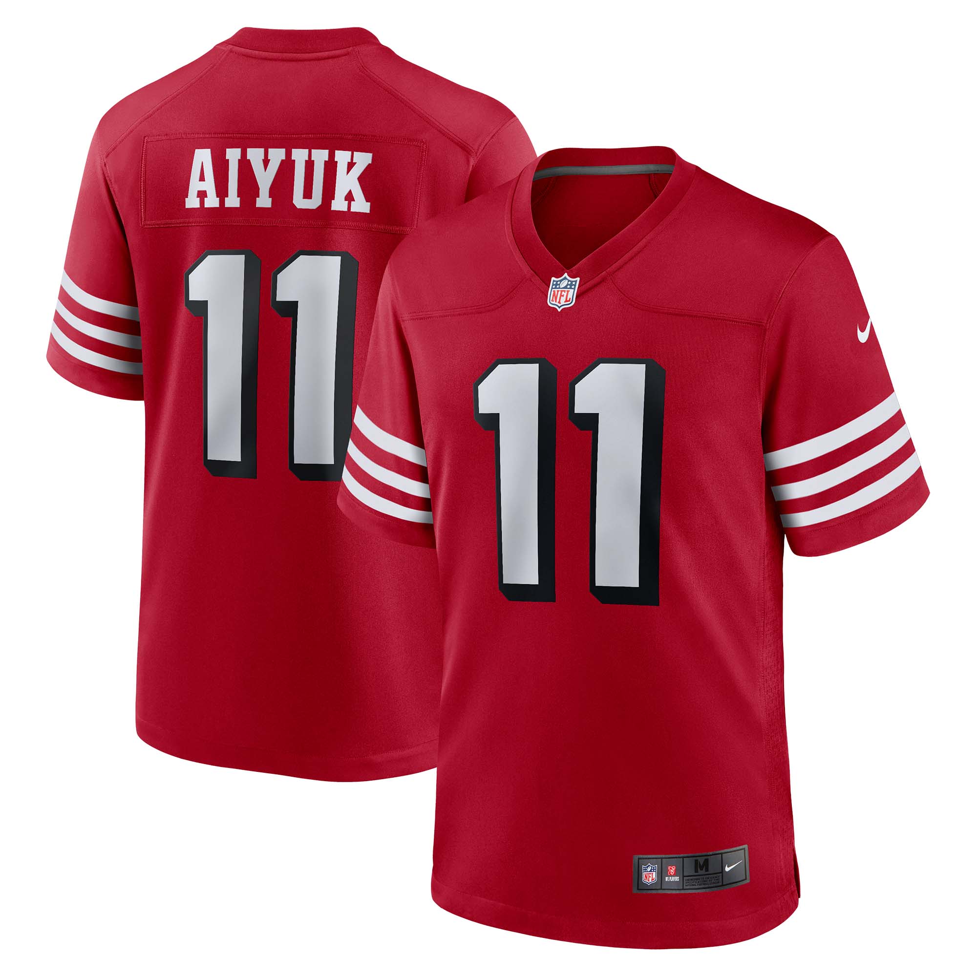 Brandon Aiyuk San Francisco 49ers  Alternate Game Jersey - Scarlet