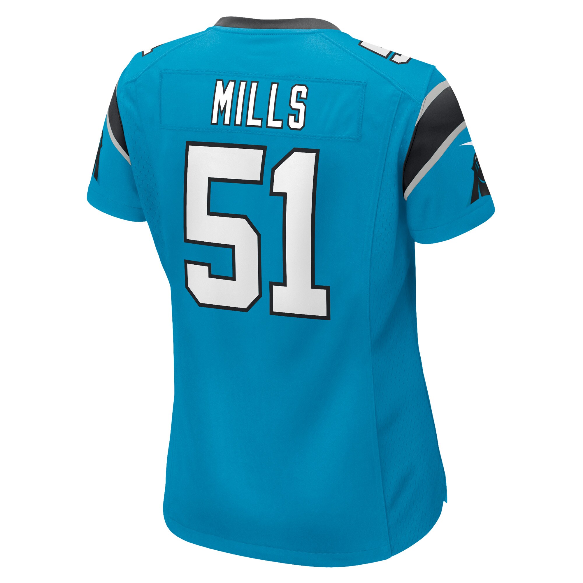 Sam Mills Carolina Panthers Women's Retired Player Jersey - Blue