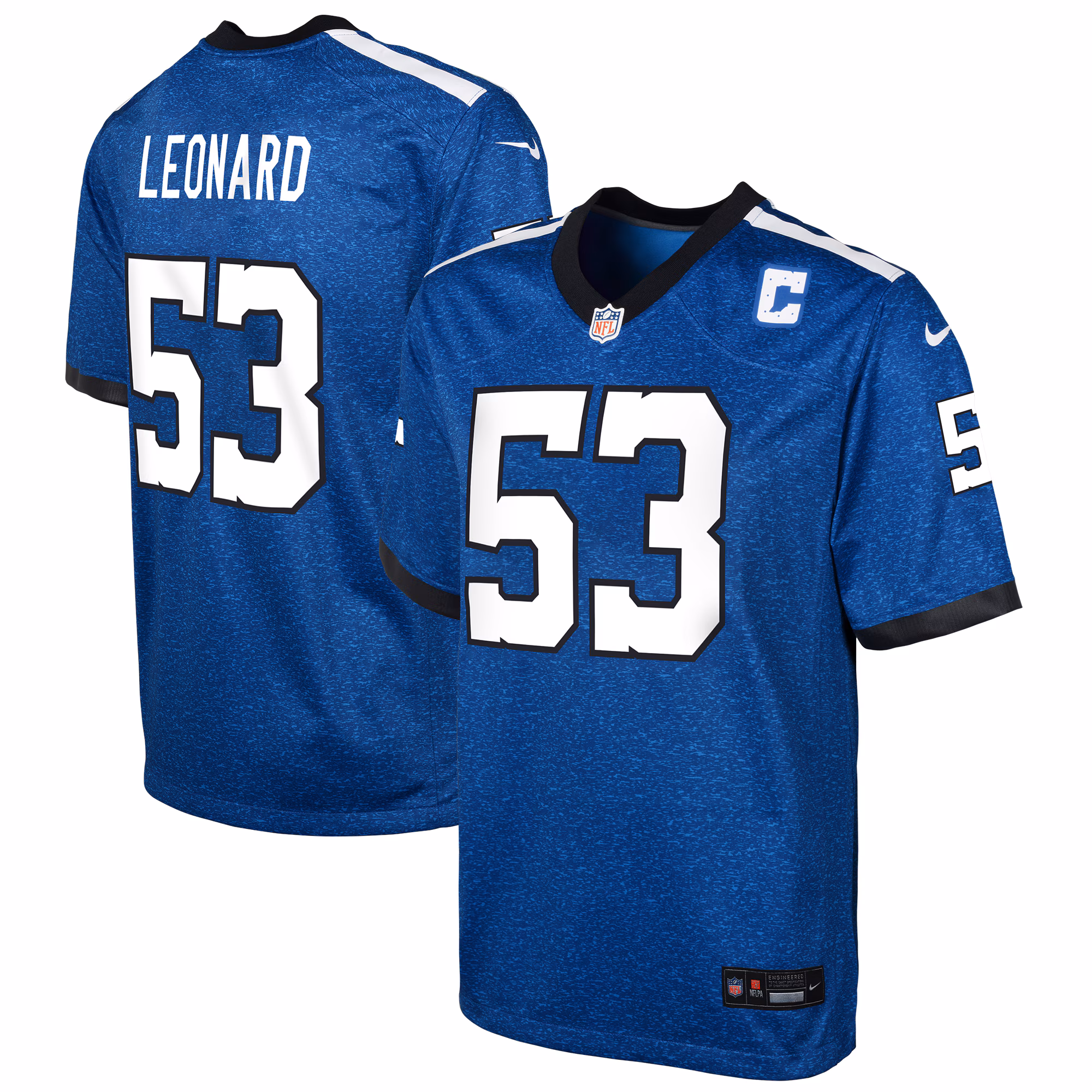 Shaquille Leonard Indianapolis Colts Youth Game Jersey - White
