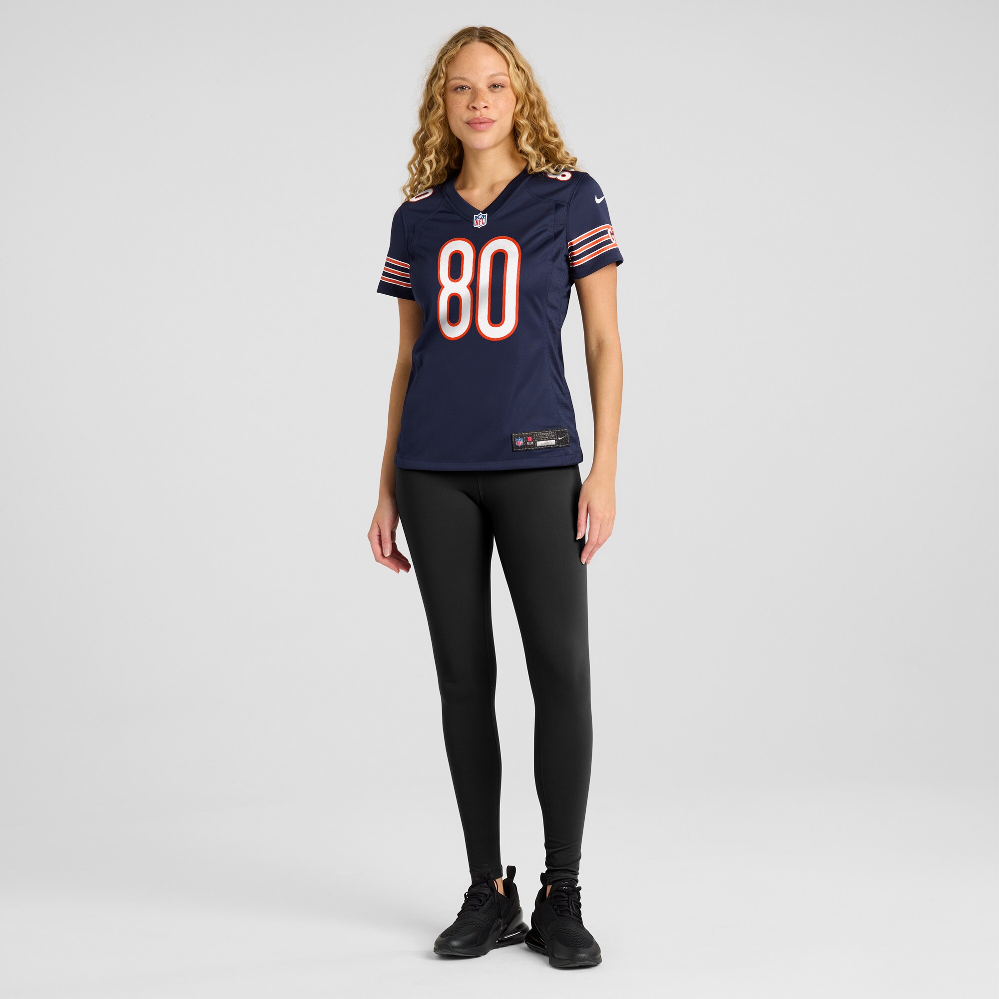 Collin Johnson Chicago Bears Women's  Game Jersey -  Navy