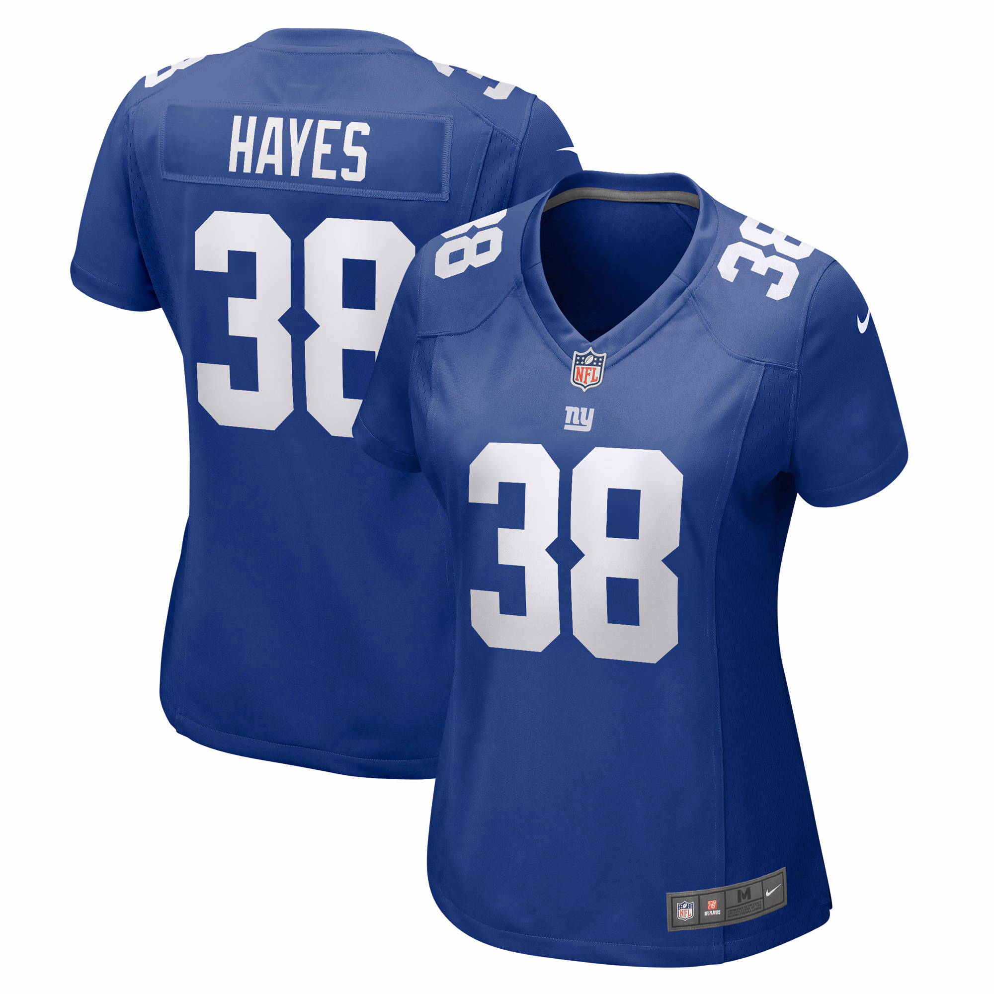 Kaleb Hayes New York Giants Women's  Game Jersey -  Royal