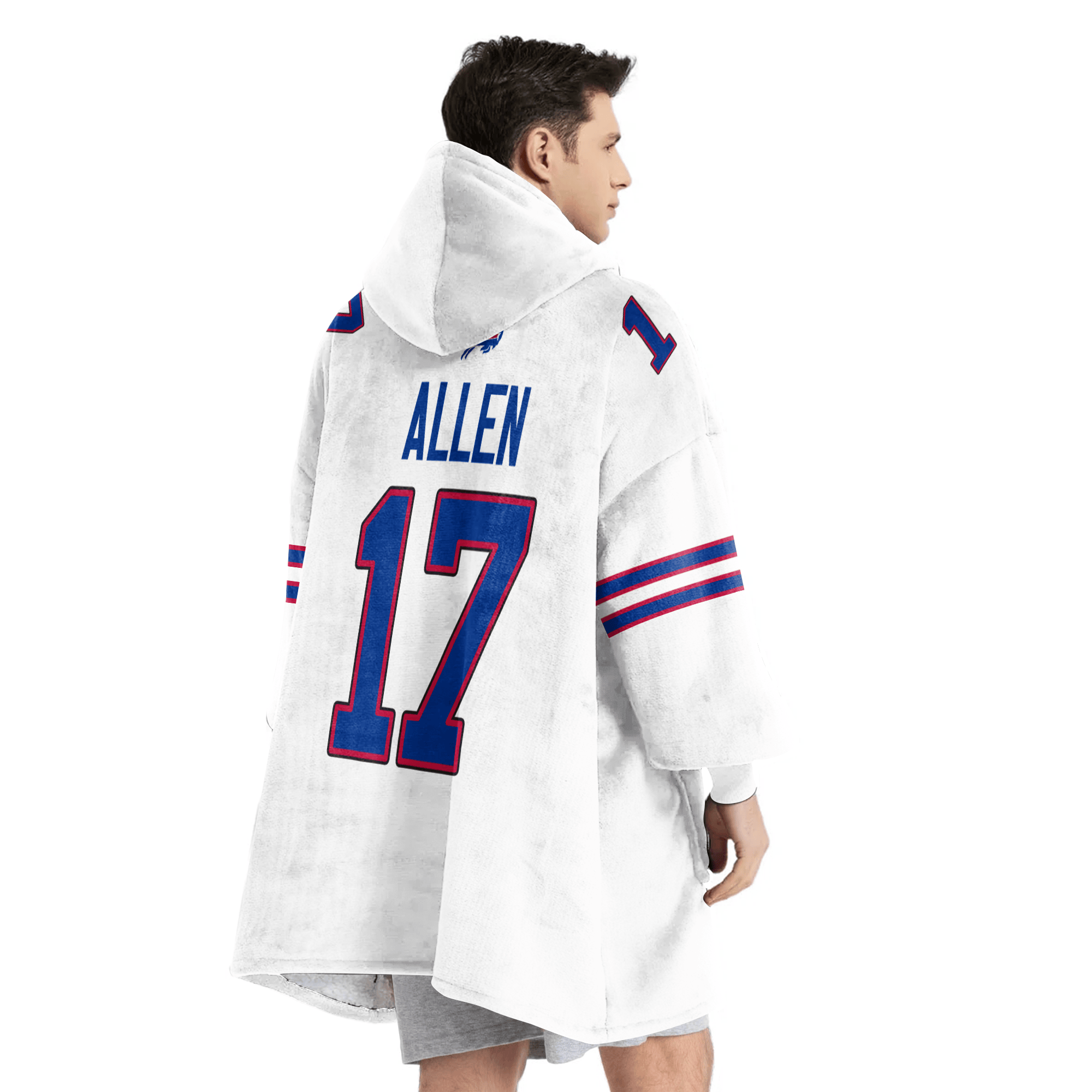 716 Buffalo Football Unisex Blanket Hoodie