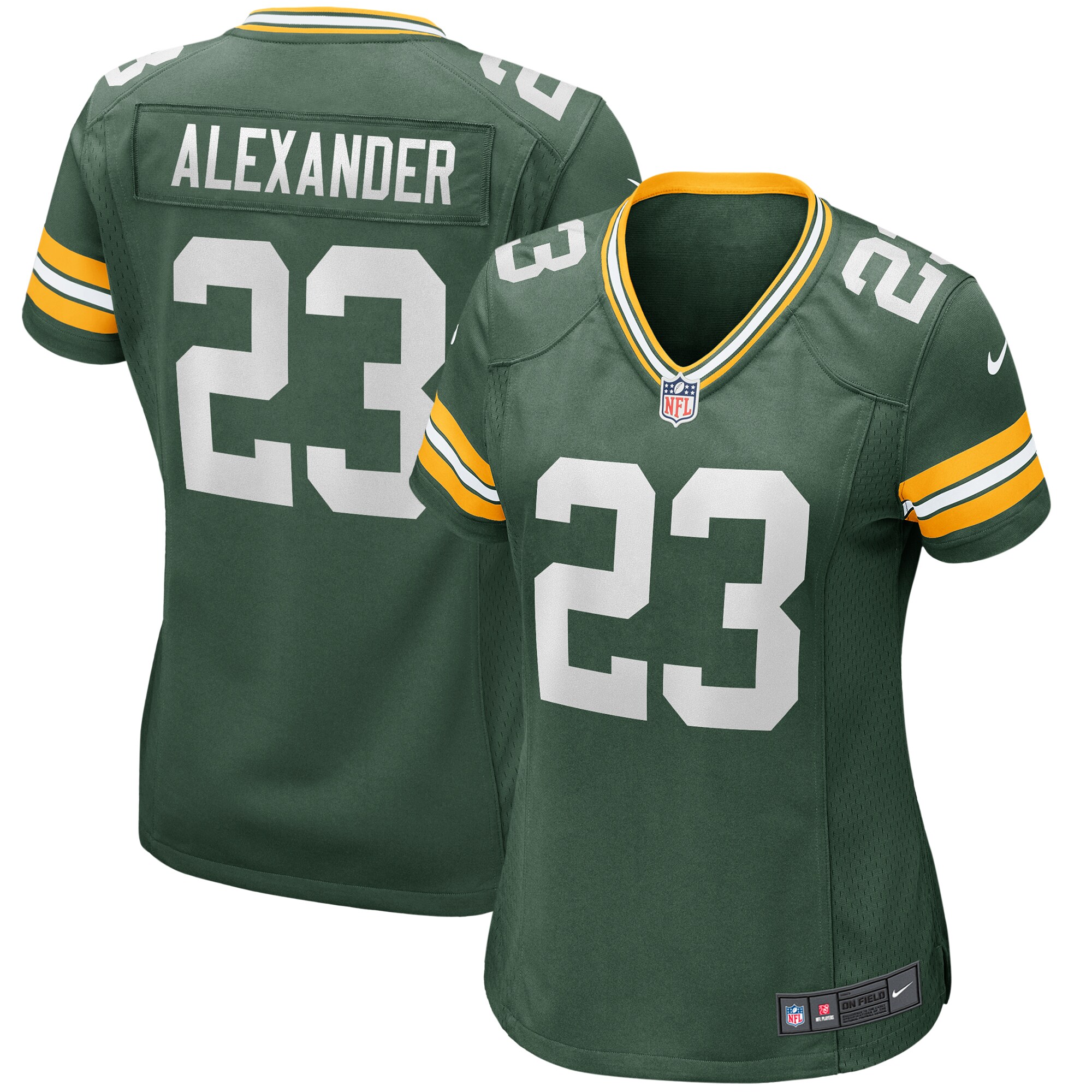 Jaire Alexander Green Bay Packers Women's Game Jersey - Green