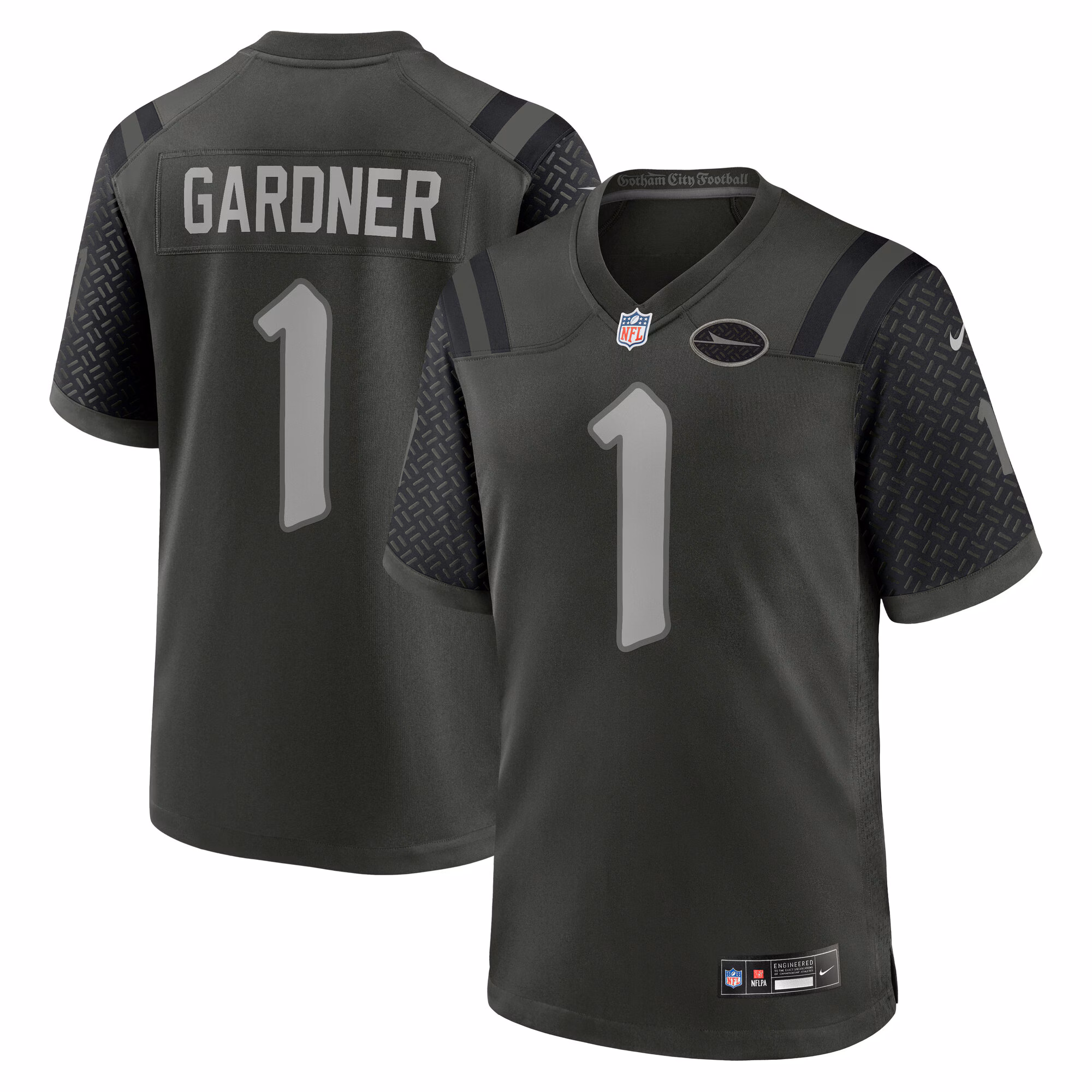 Ahmad Sauce Gardner #1 New York Jets 2025 Rivalries Collection Game Jersey - Gotham Green