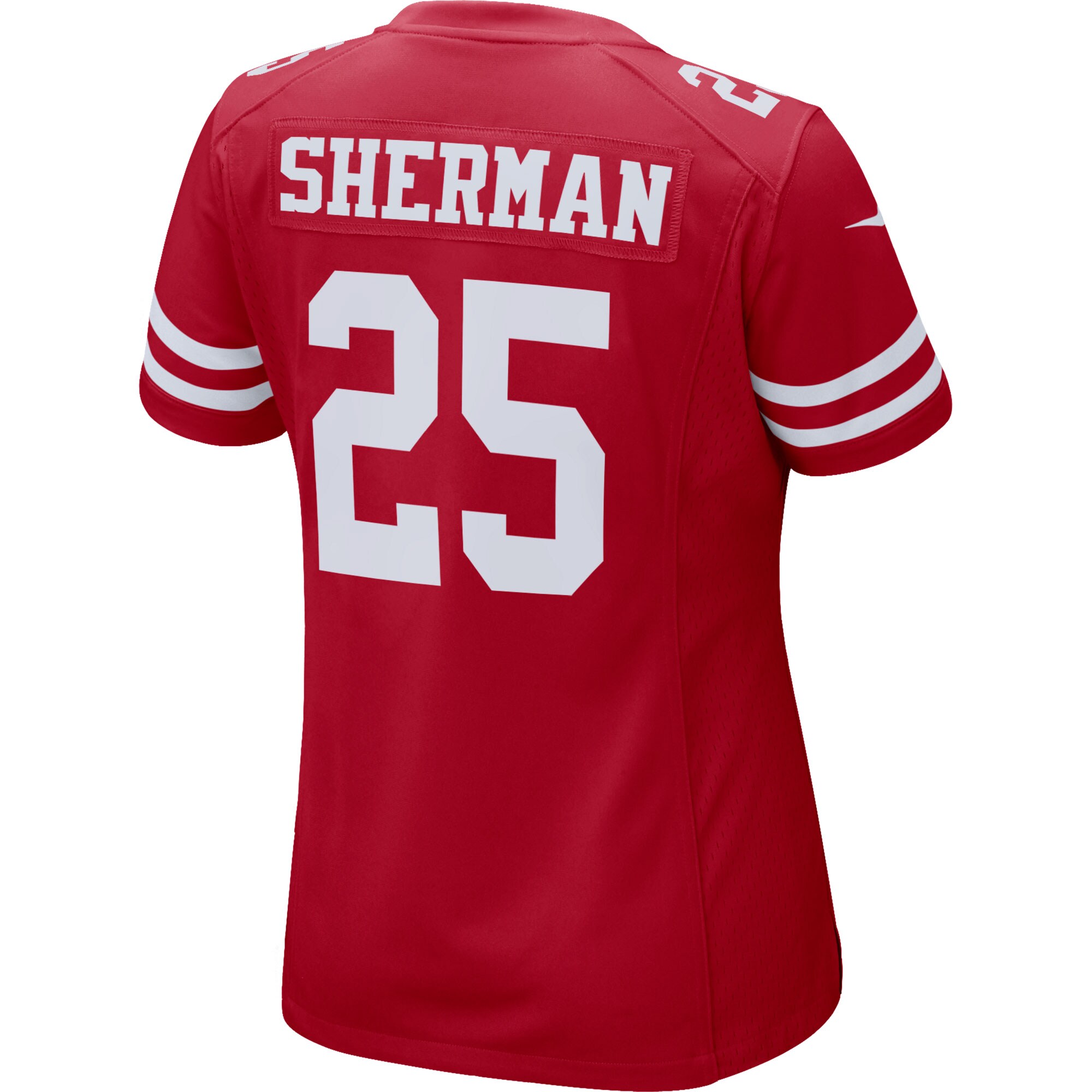 Richard Sherman San Francisco 49ers  Women's Game Player Jersey - Scarlet
