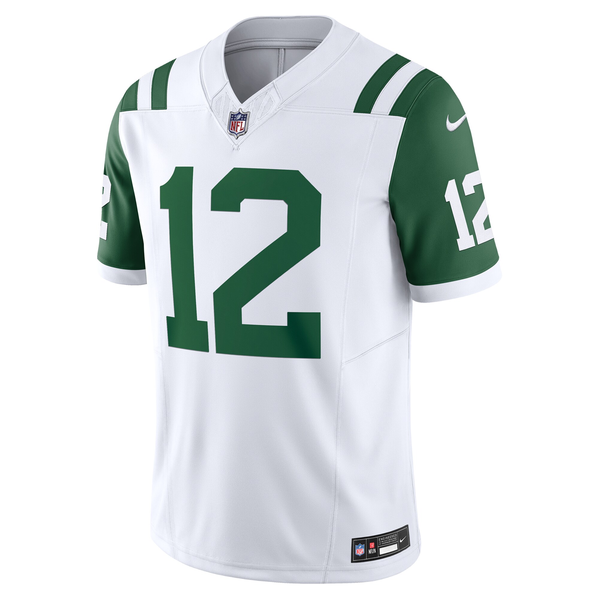 Joe Namath New York Jets Classic Alternate Vapor F.U.S.E. Retired Player Limited Jersey - White