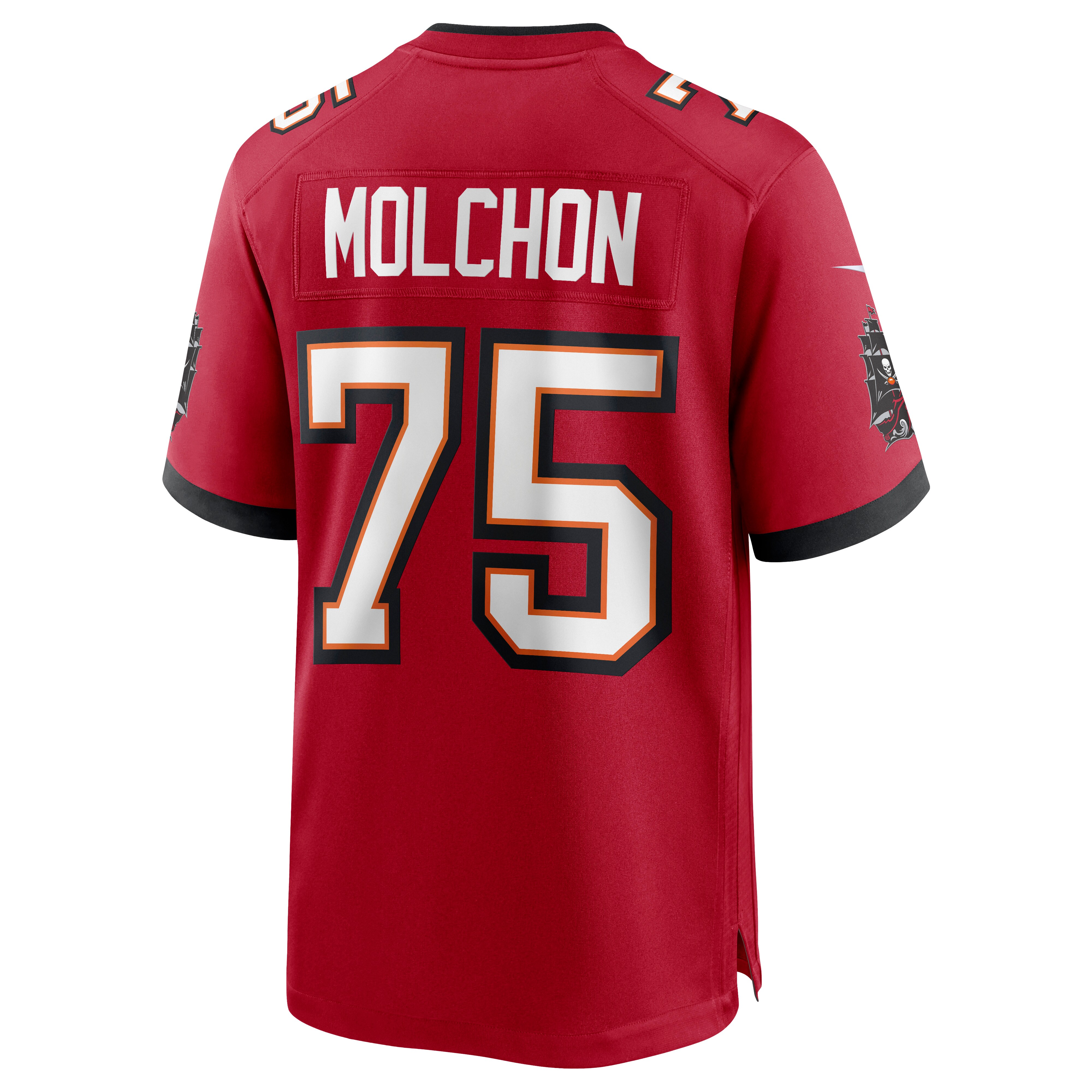 John Molchon Tampa Bay Buccaneers  Game Jersey - Red