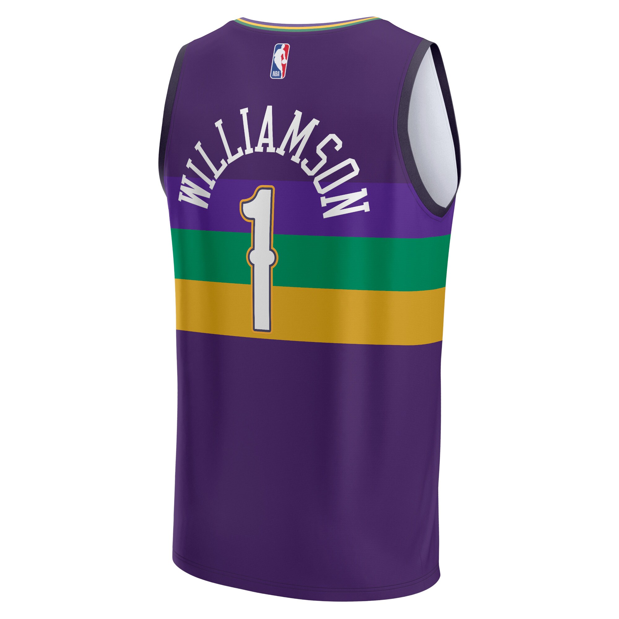 Zion Williamson New Orleans Pelicans  2022/23 Fastbreak Jersey - City Edition - Purple