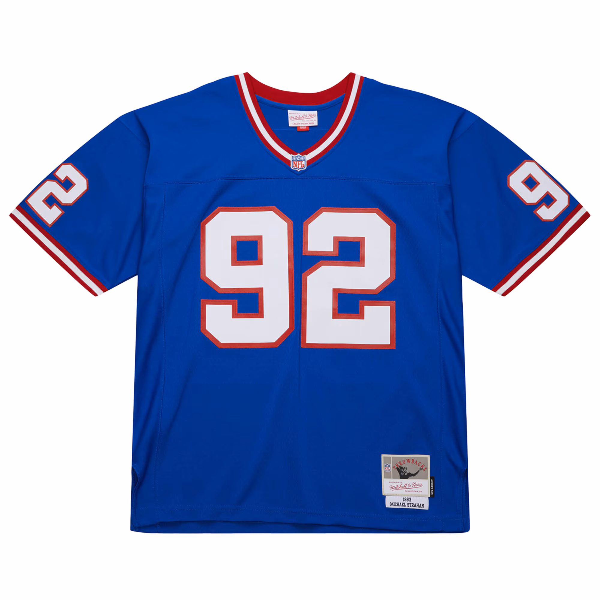 Michael Strahan New York Giants 1993 Legacy Replica Jersey - Royal