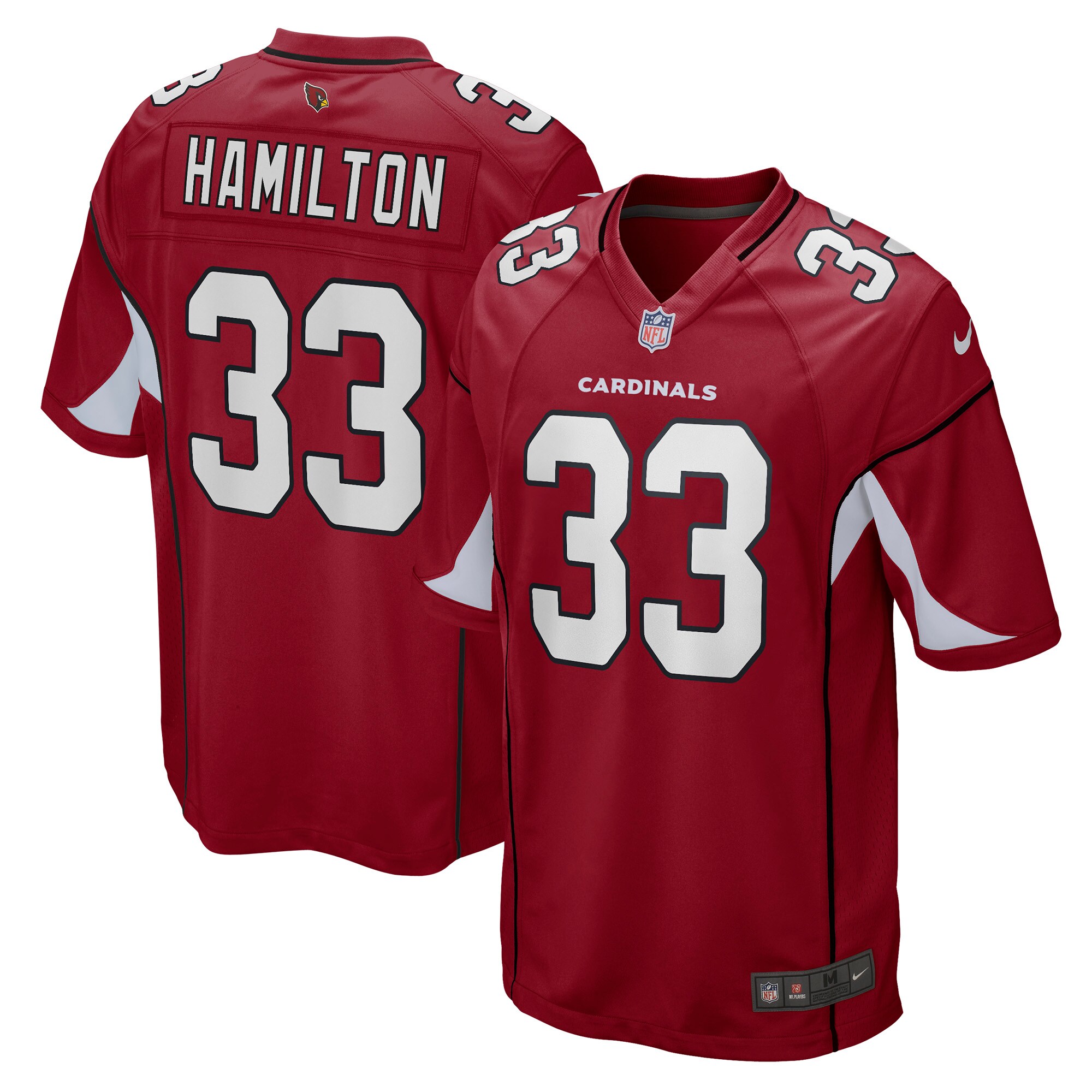 Antonio Hamilton Arizona Cardinals  Game Jersey - Cardinal