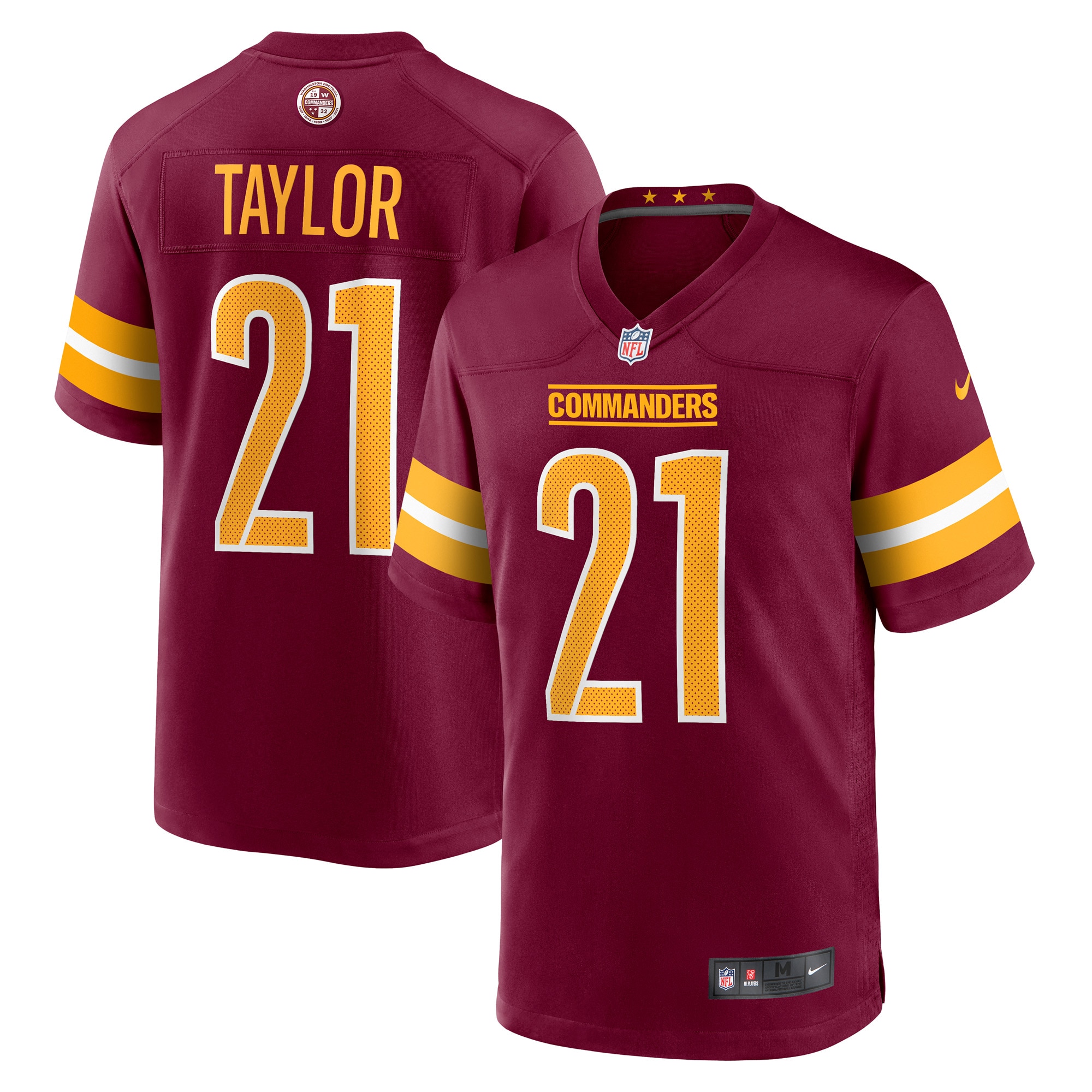 Sean Taylor Washington Commanders  Player Game Jersey - Burgundy
