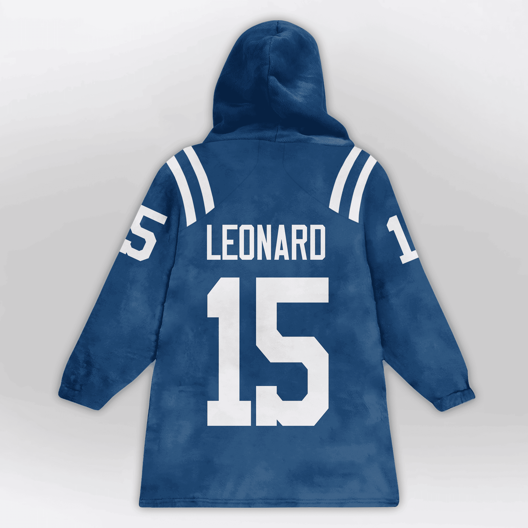 Kid 15 Indianapolis Football Unisex Blanket Hoodie
