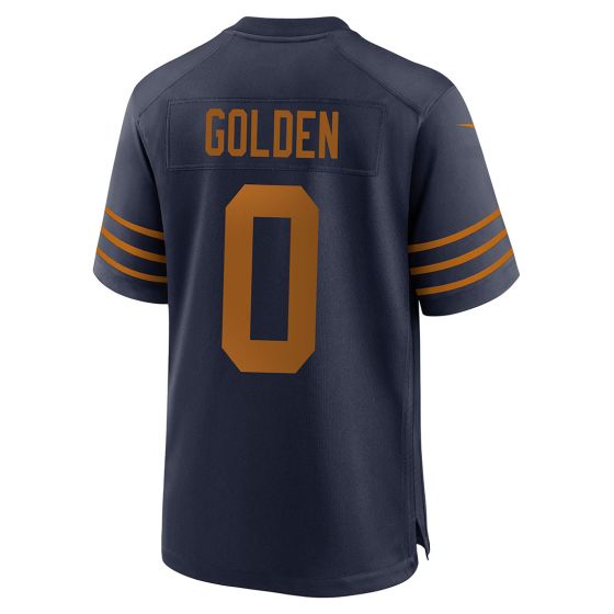 Men's Matthew Golden #0 Green Bay Packers 2025 NFL Classic Game Jersey-Navy