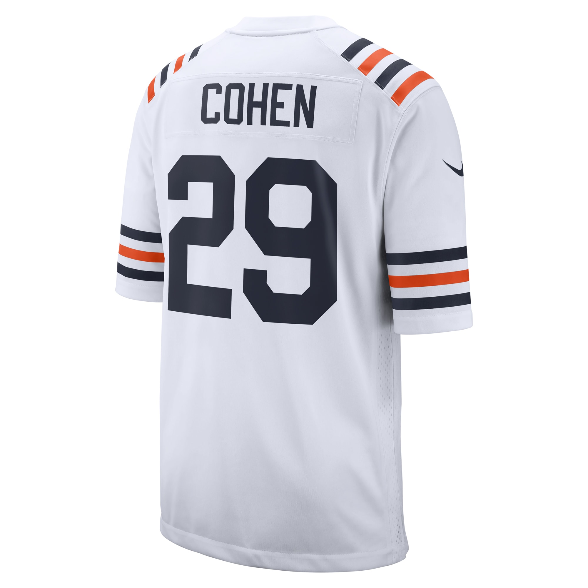 Tarik Cohen Chicago Bears  2019 Alternate Classic Game Jersey - White