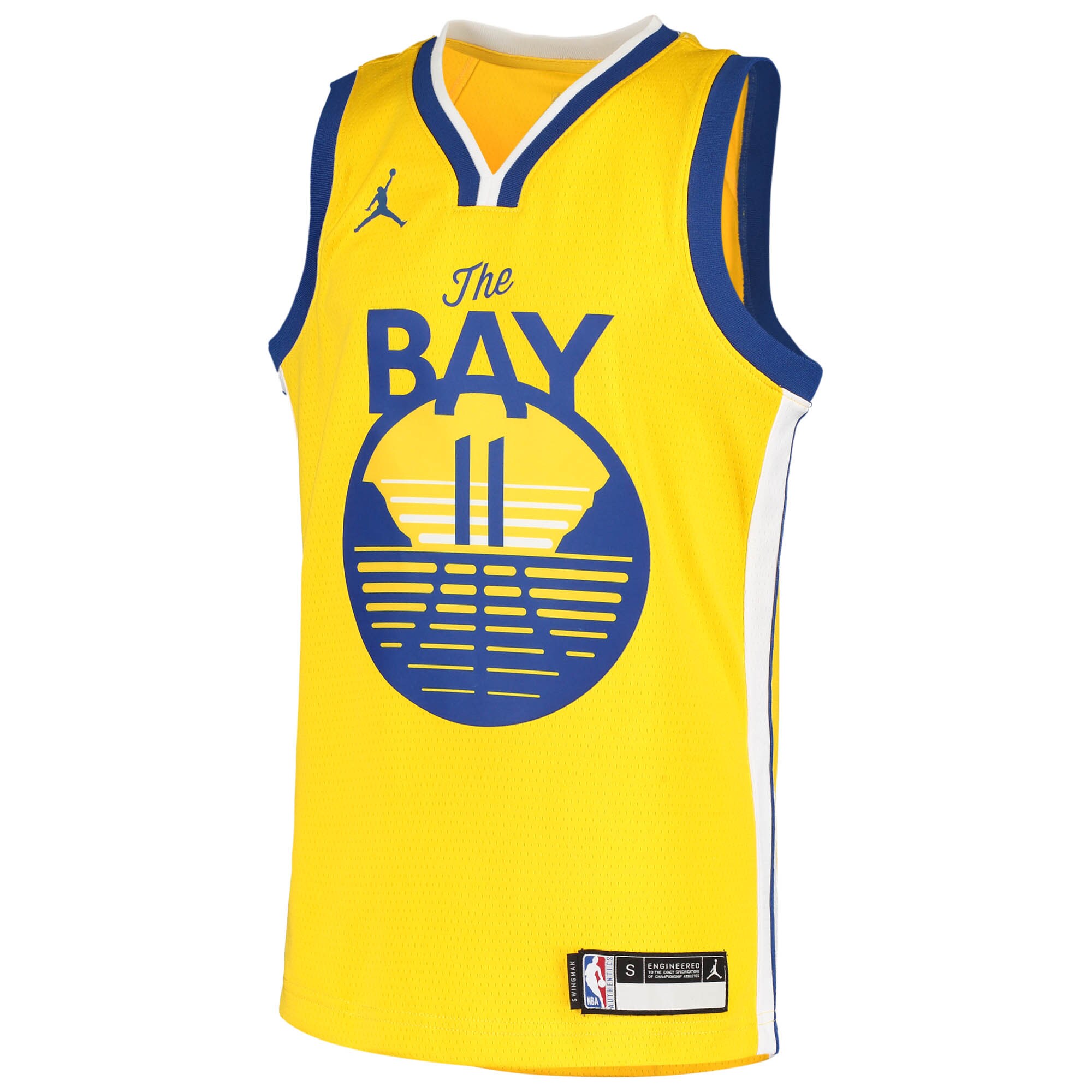 Klay Thompson Golden State Warriors  Youth 2020/21 Swingman Player Jersey - Statement Edition - Gold