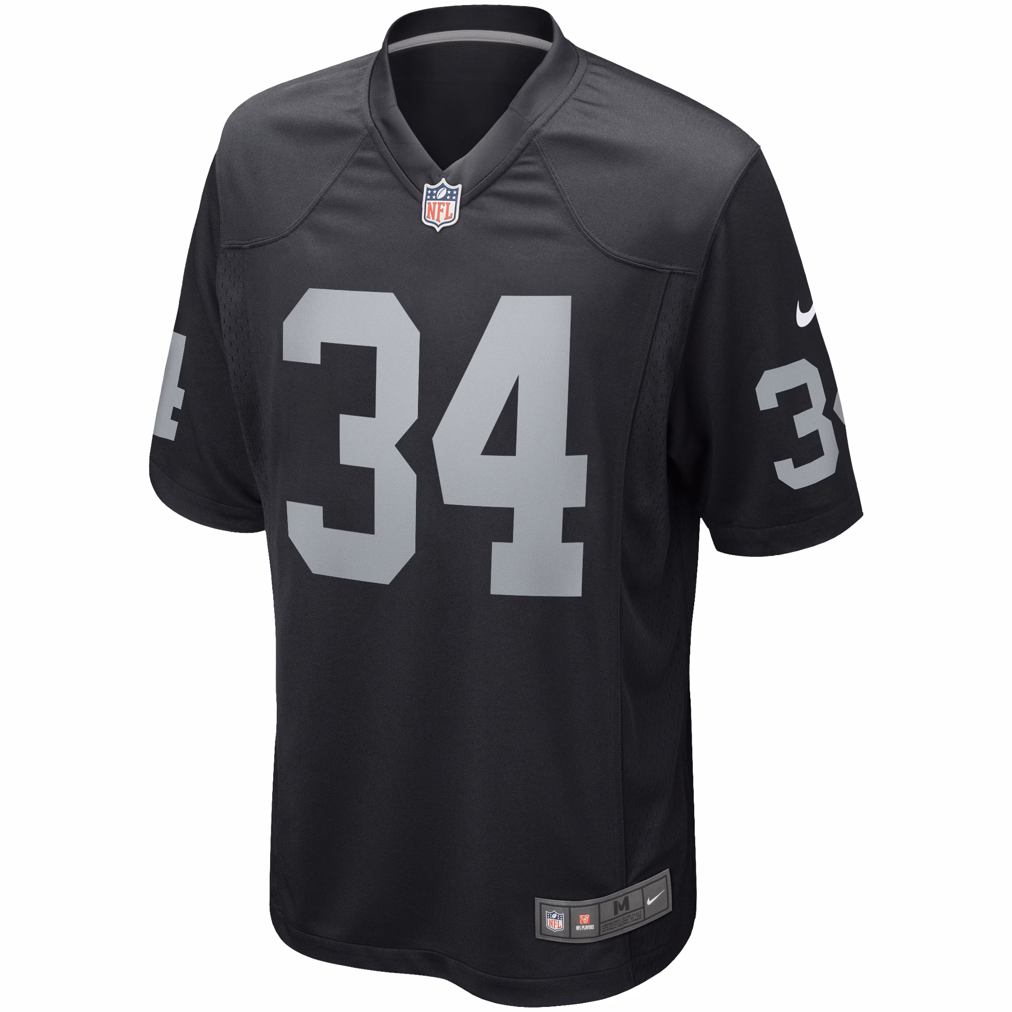 Bo Jackson Las Vegas Raiders Game Retired Player Jersey - Black