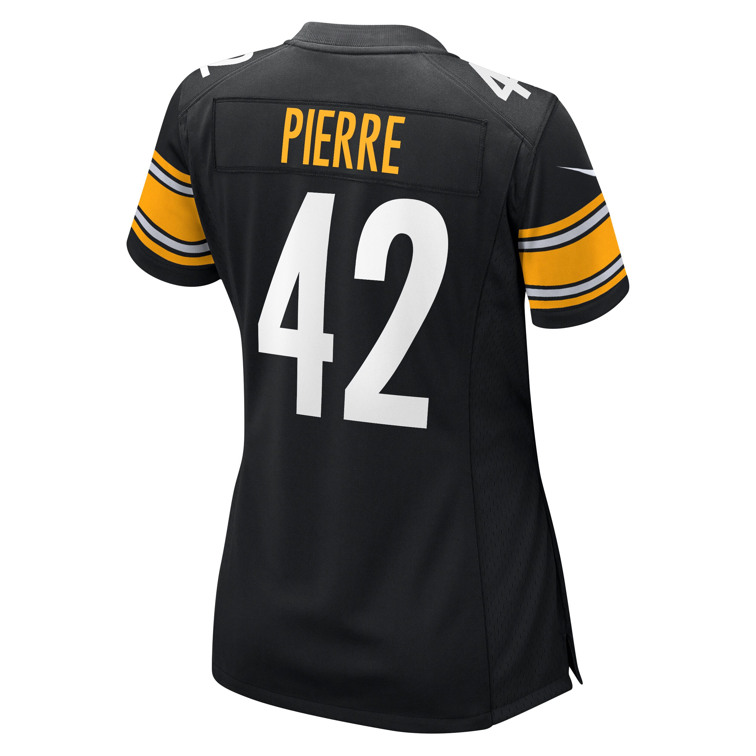 James Pierre Pittsburgh Steelers  Women's Team Game Jersey - Black