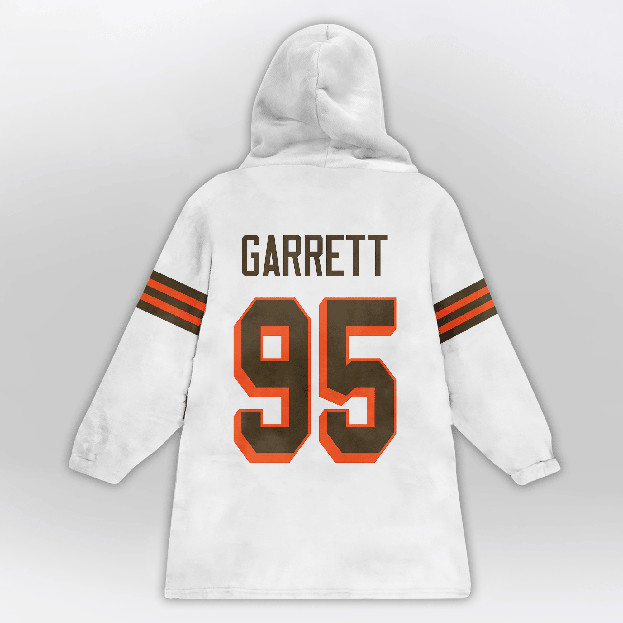 Adult M.G 95 Captain Cleveland Football Unisex Blanket Hoodie