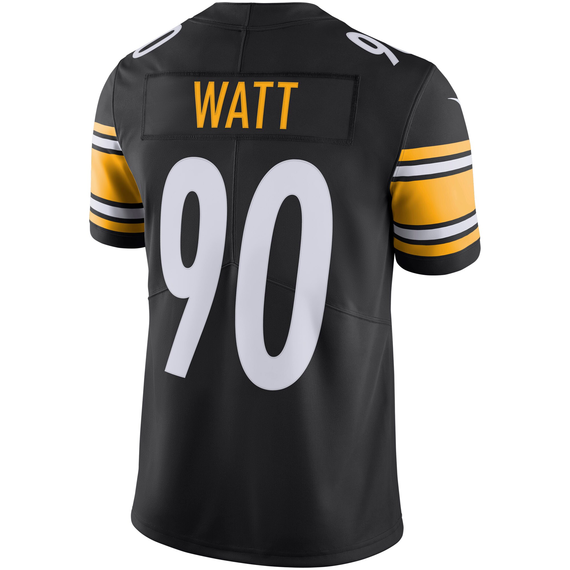 T.J. Watt #90 Pittsburgh Steelers  Vapor Untouchable Limited Jersey - Black