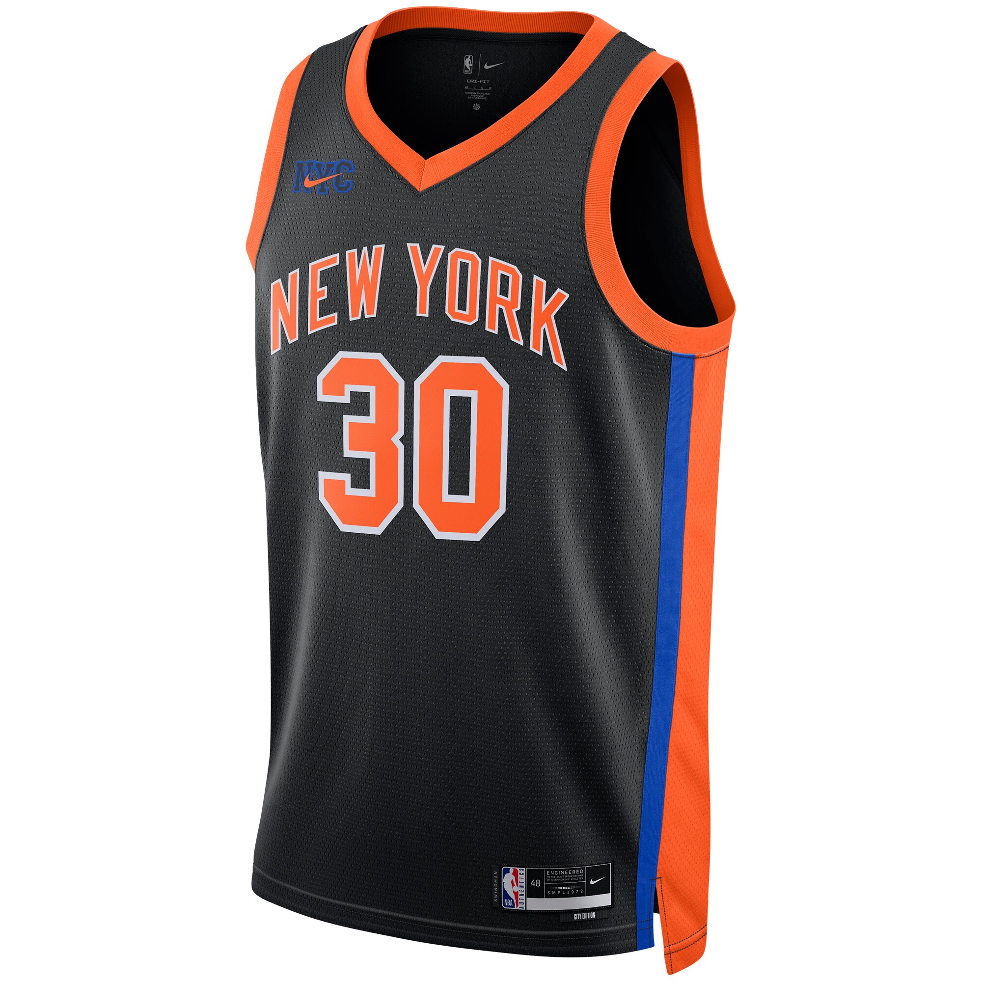 Julius Randle New York Knicks Unisex 2022/23 Swingman Jersey - City Edition - Black