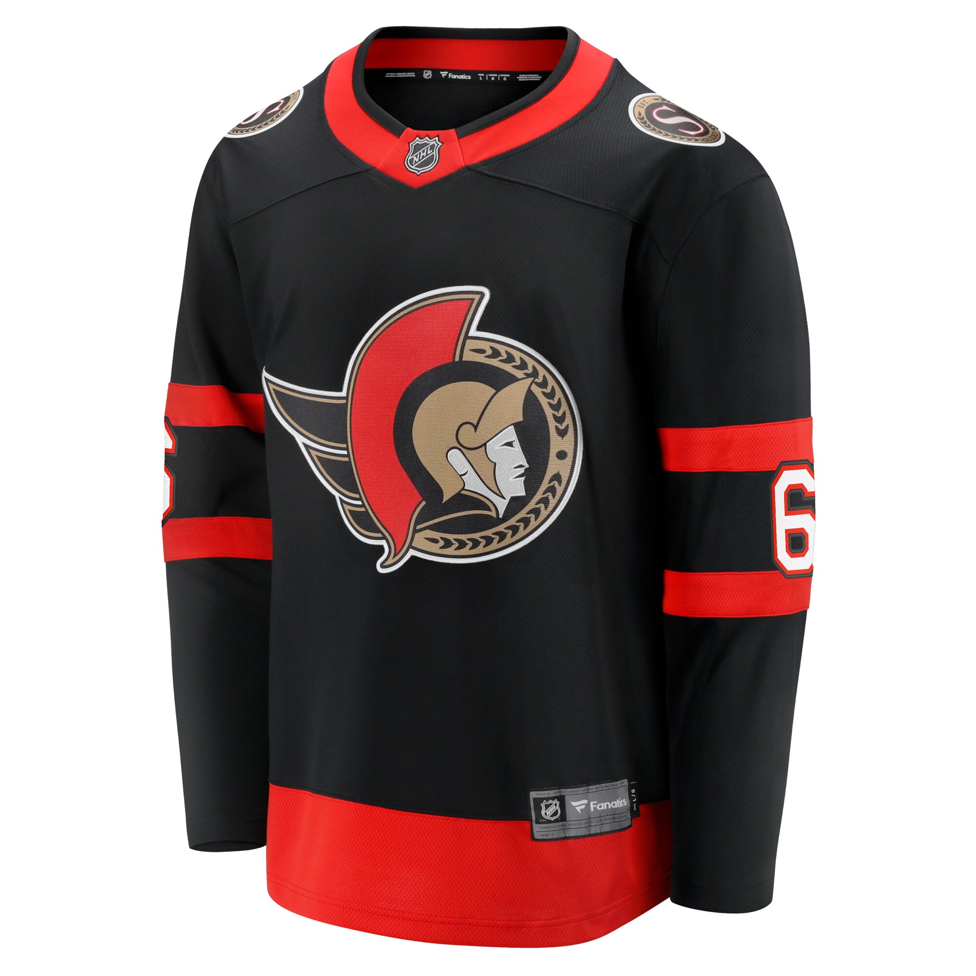 Jakob Chychrun Ottawa Senators Home Breakaway Jersey - Black